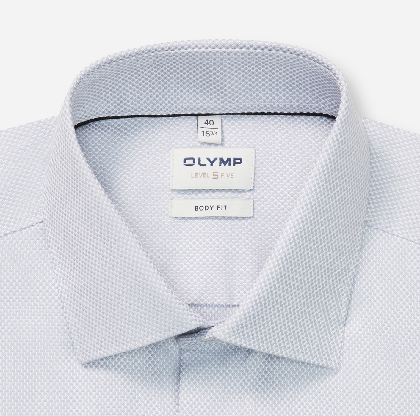 OLYMP Businesshemd »Level Five body fit« mit modischer Struktur