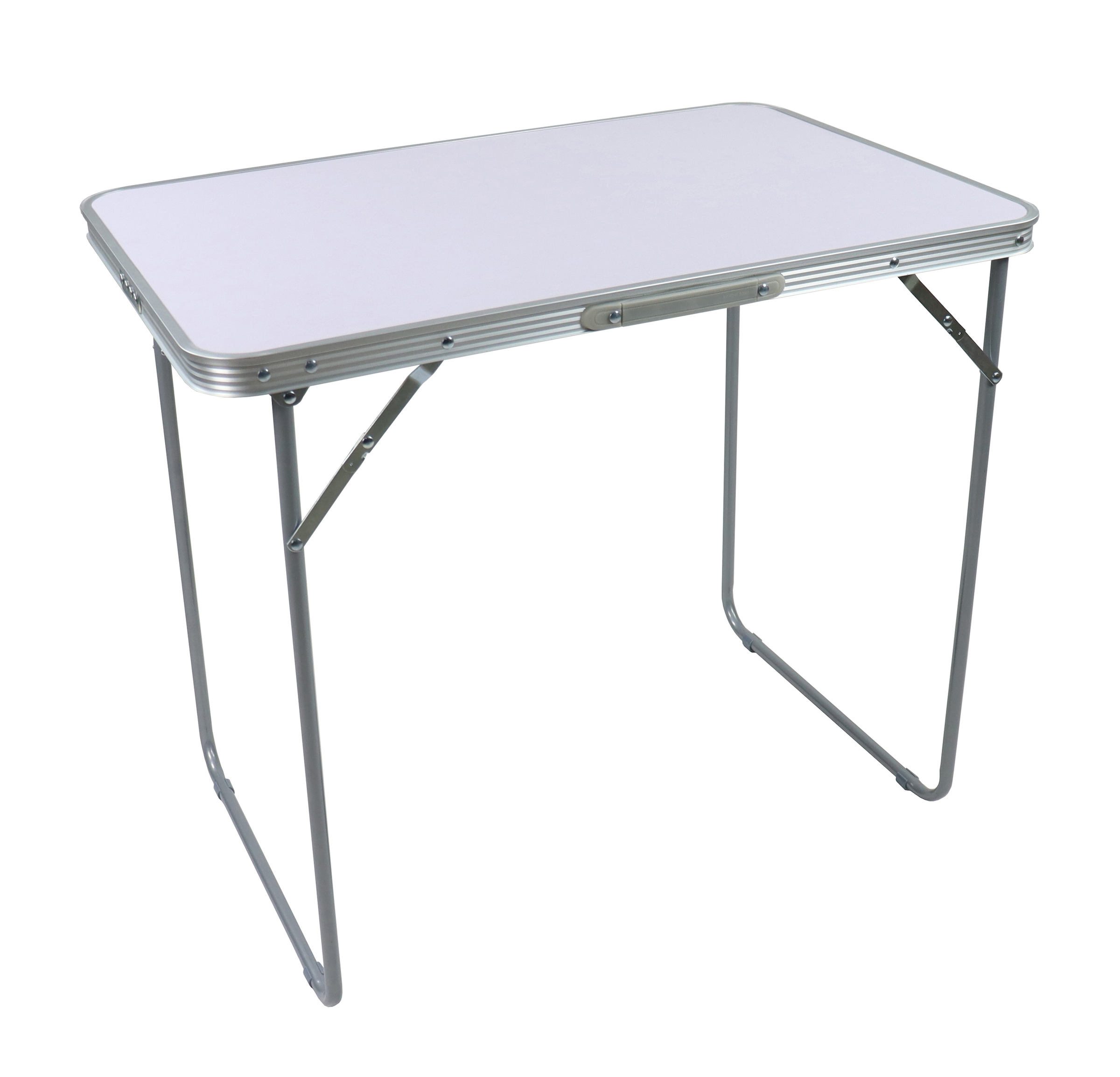 Gartentisch VCM "Campingtisch Gartentisch klappbar Galdas 80x53", weiß, B:80cm T:53cm, Tische, Gartentisch