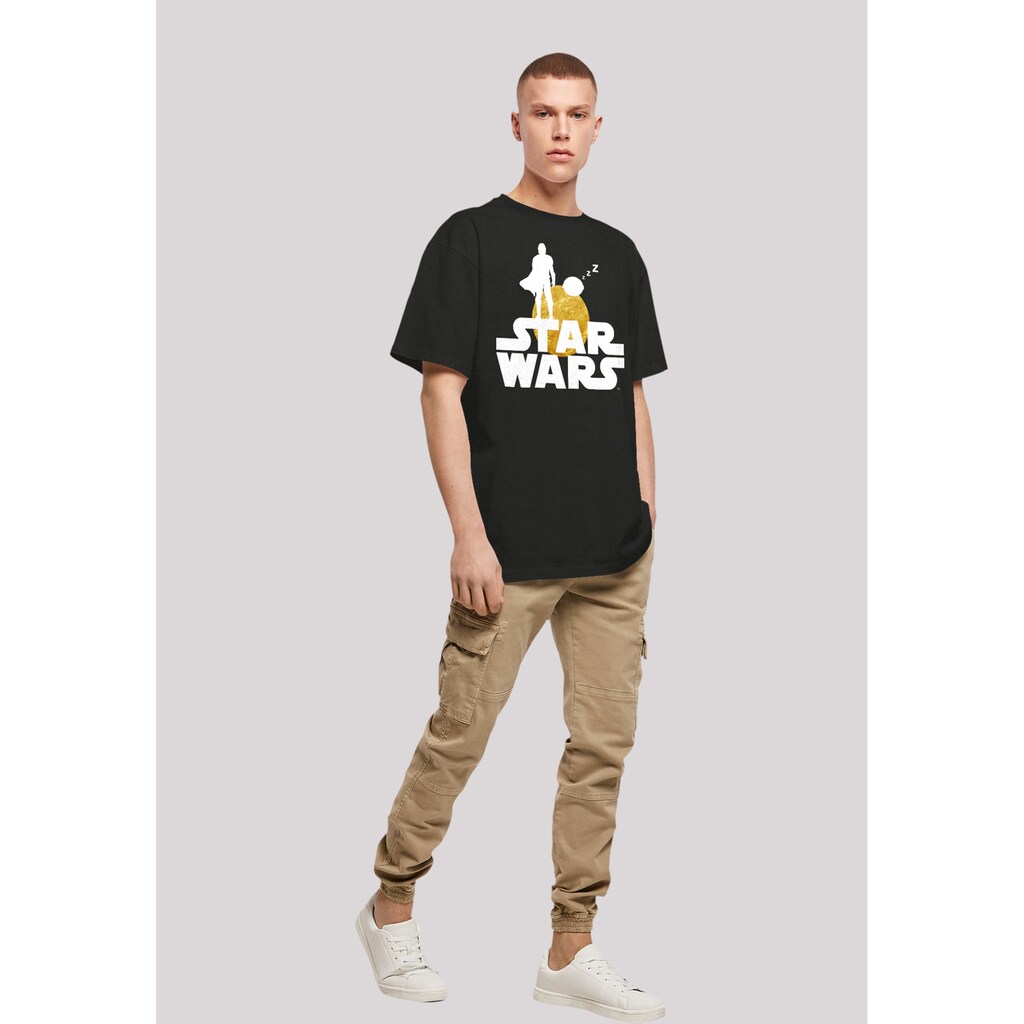 F4NT4STIC T-Shirt »Star Wars The Mandalorian ZZZ«
