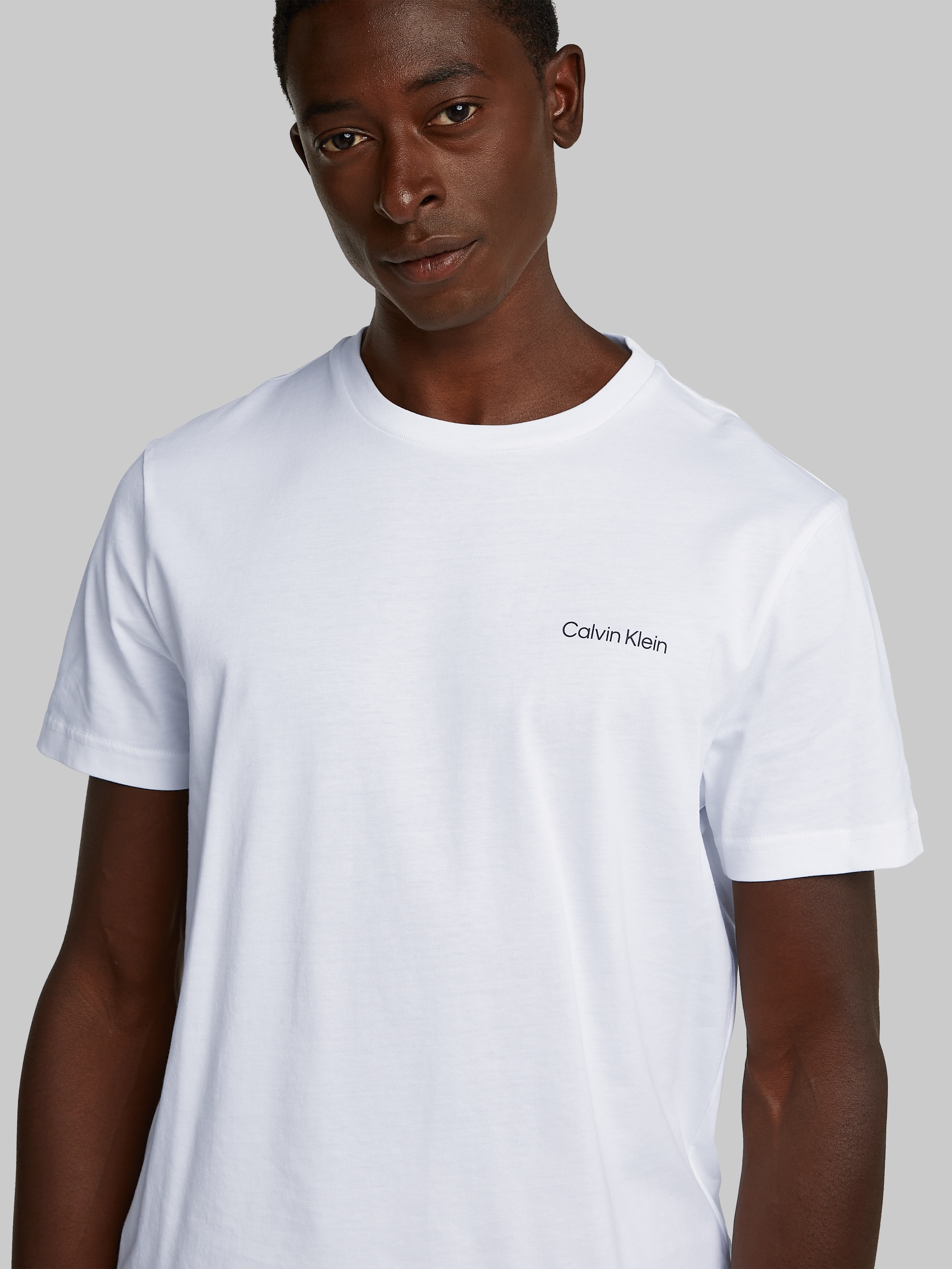 Calvin Klein T-Shirt "CP-LINEAR BOX LOGO T-SHIRT", in Unifarbe günstig online kaufen