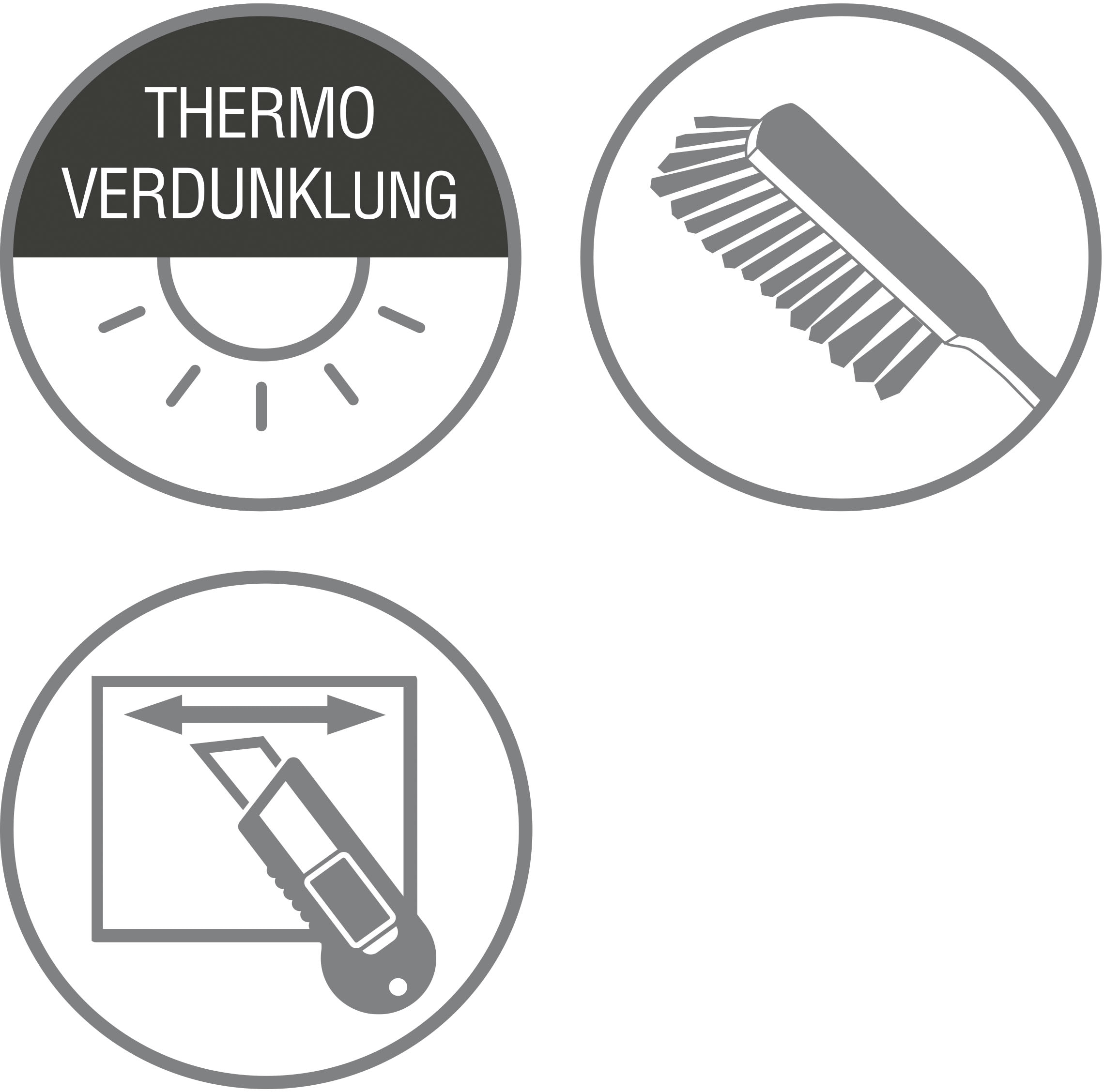 »Plissee Concept mit und abdunkelnd, BAUR Thermo«, kaufen Plissee Bohren, | Montagetechnik GARDINIA verschraubt, Innovative Träger-