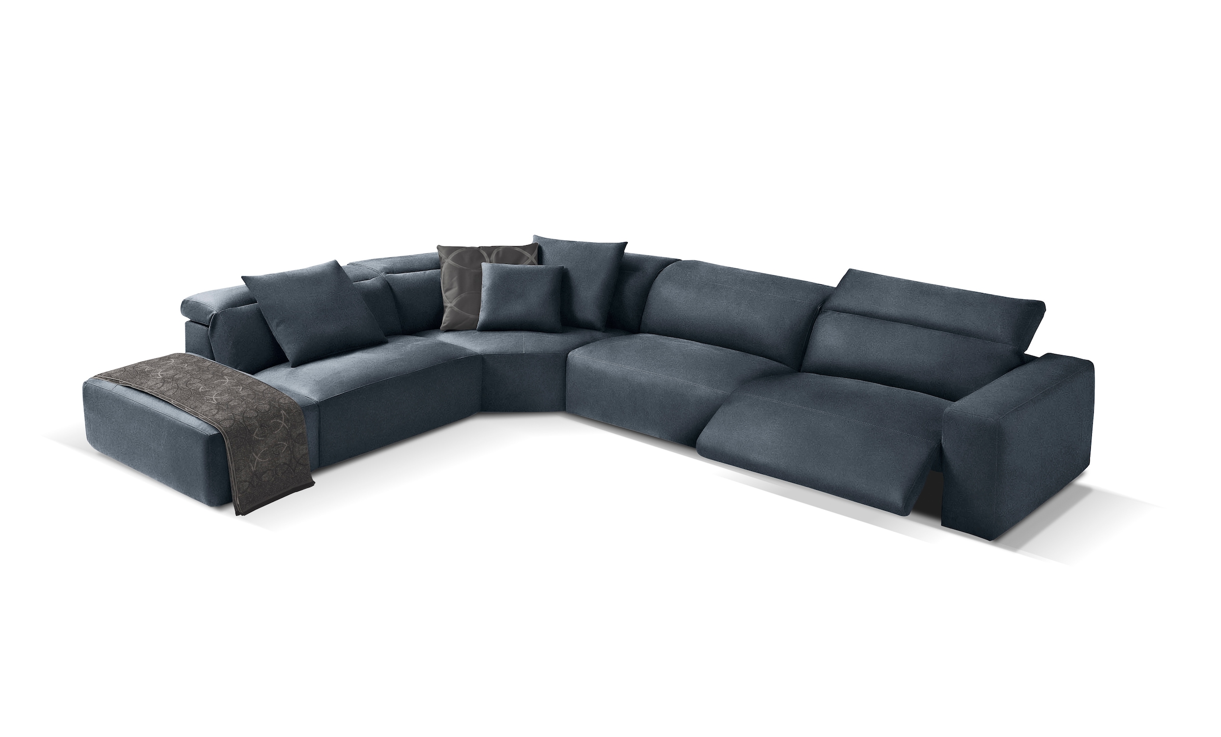 Egoitaliano Ecksofa "Beverly, extravangantes Designsofa mit erstklassigem S günstig online kaufen