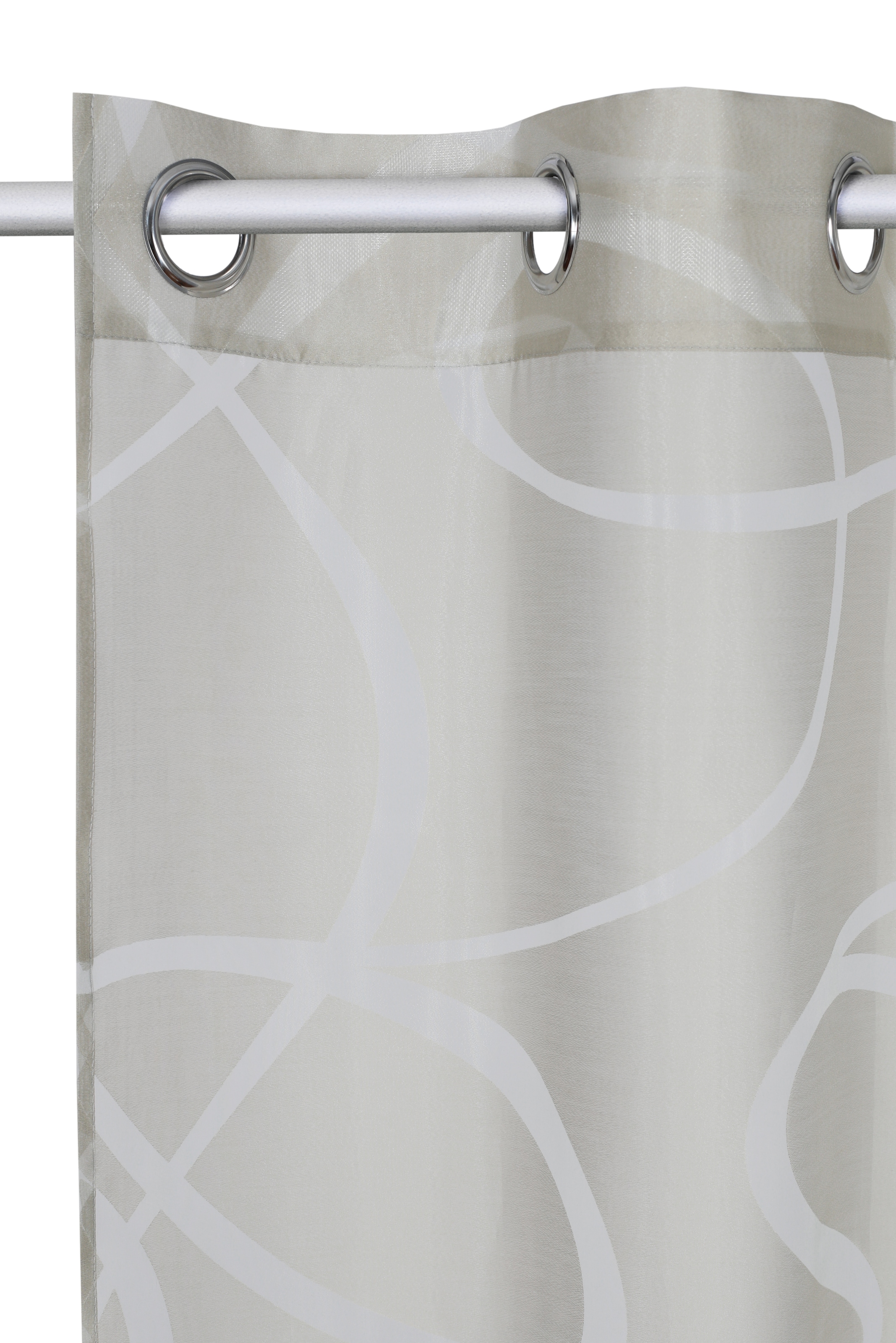 Bruno Banani Gardine »Tilo« Ösen 1 Stk. tlg. transparent, Ausbrenner, gewebt, verschiedene Größen,