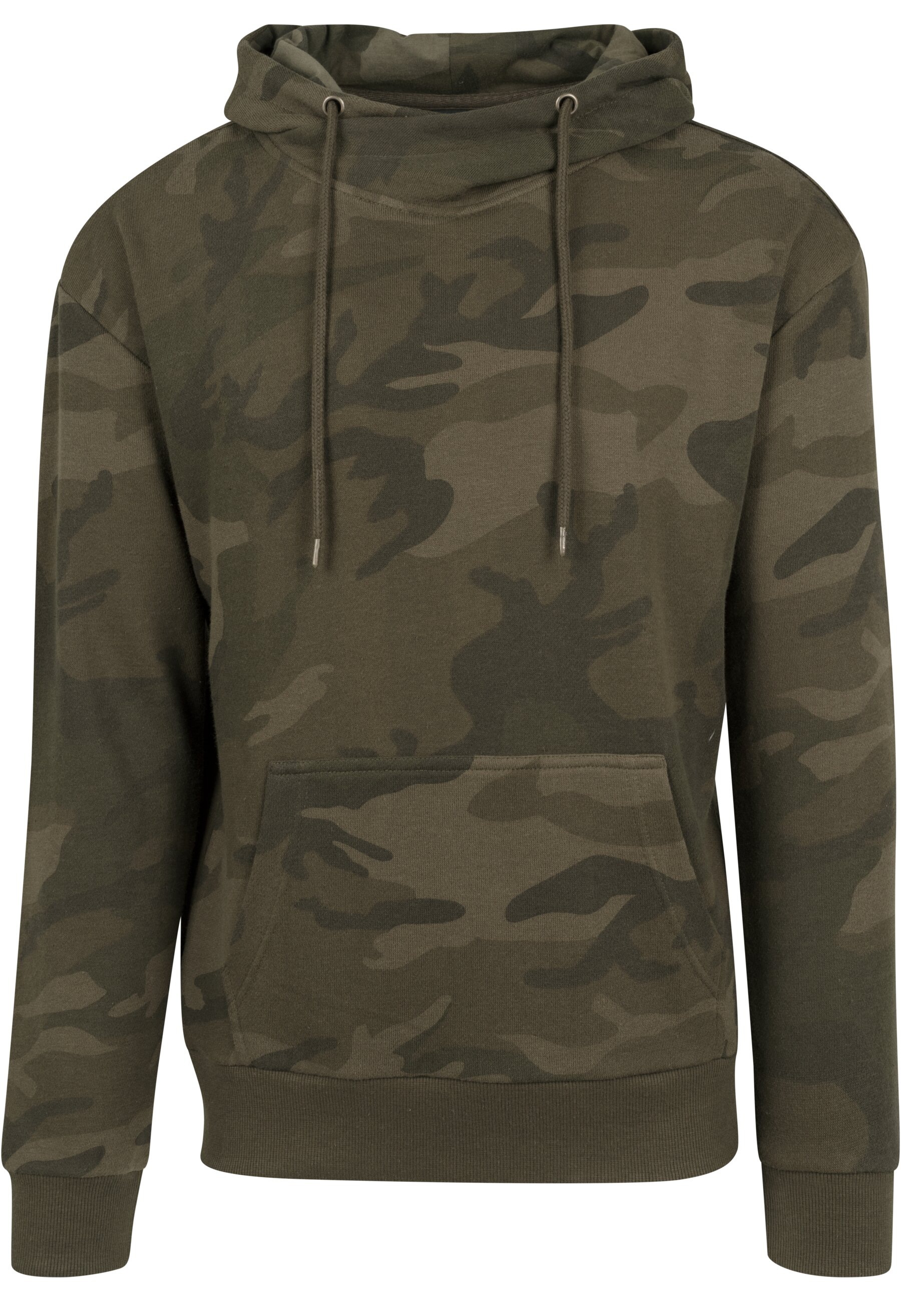 URBAN CLASSICS Kapuzensweatshirt »Urban Classics Herren High Neck Camo Hoody«, (1 tlg.)