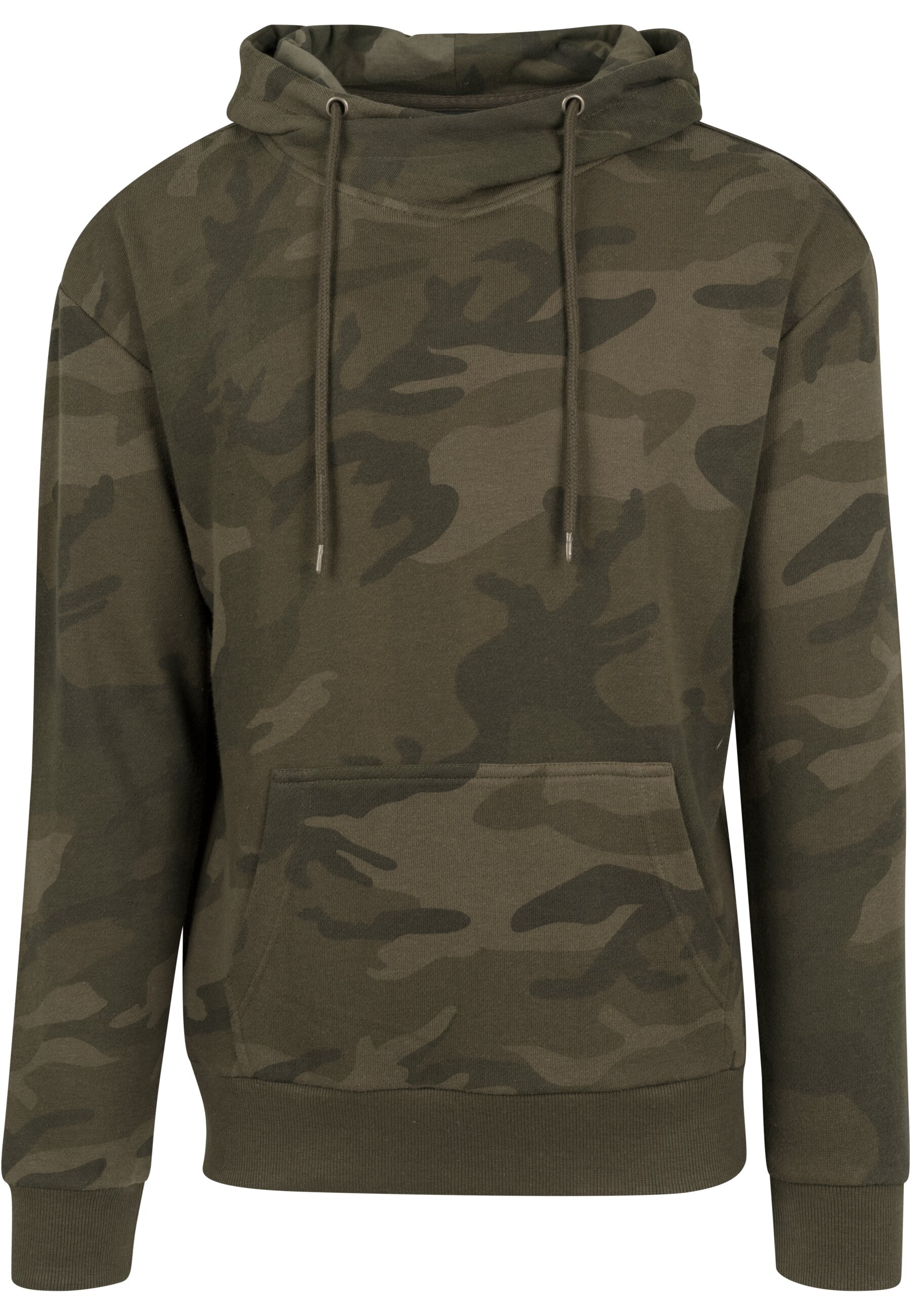 URBAN CLASSICS Kapuzensweatshirt "Urban Classics Herren High Neck Camo Hood günstig online kaufen