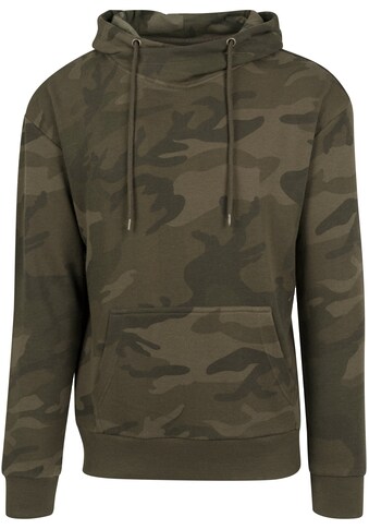 Kapuzensweatshirt »Urban Classics Herren High Neck Camo Hoody«, (1 tlg.)