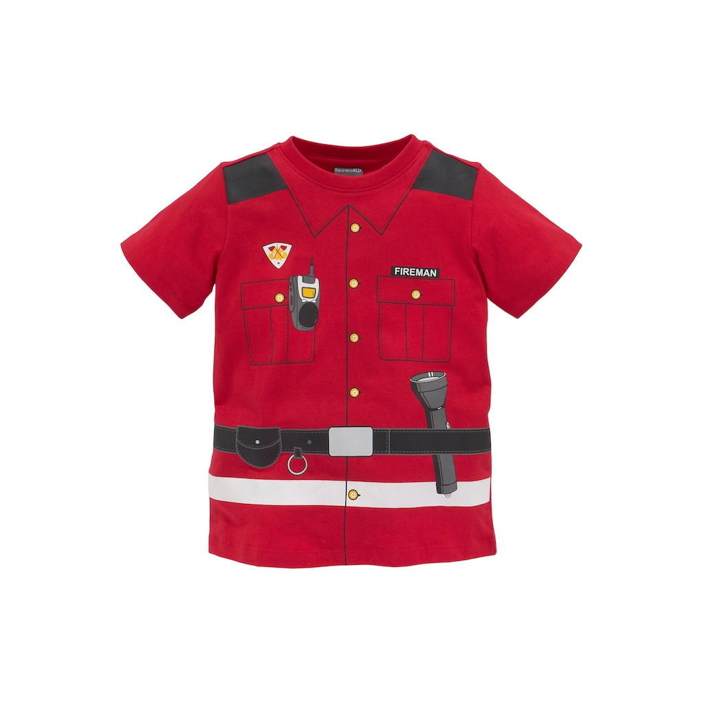 KIDSWORLD T-Shirt »FEUERWEHR«