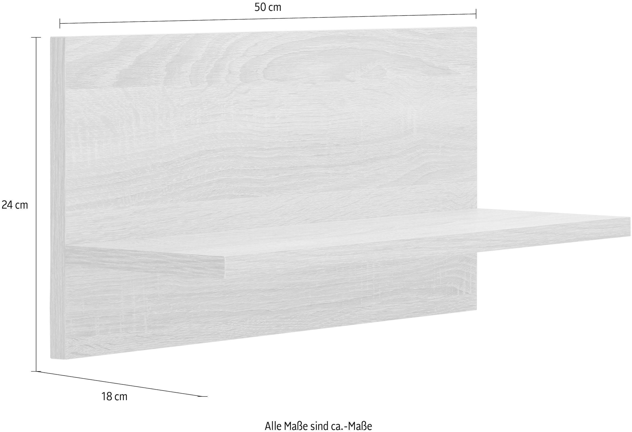 HELD MÖBEL Wandboard »Mali«, Breite 50 cm