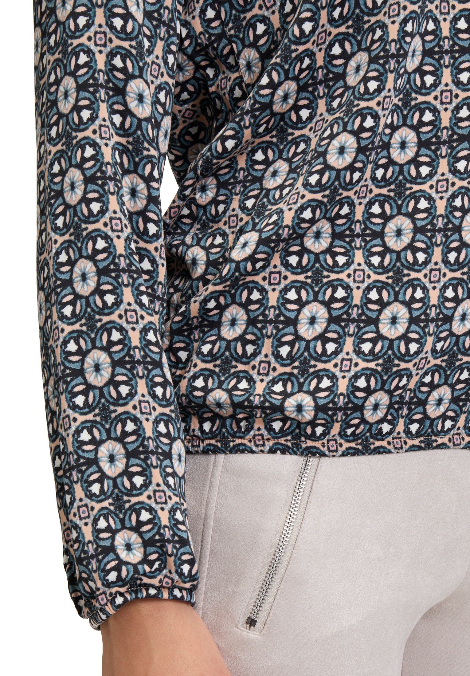 Cartoon Schlupfbluse »Cartoon Damen Casual-Bluse mit Muster«