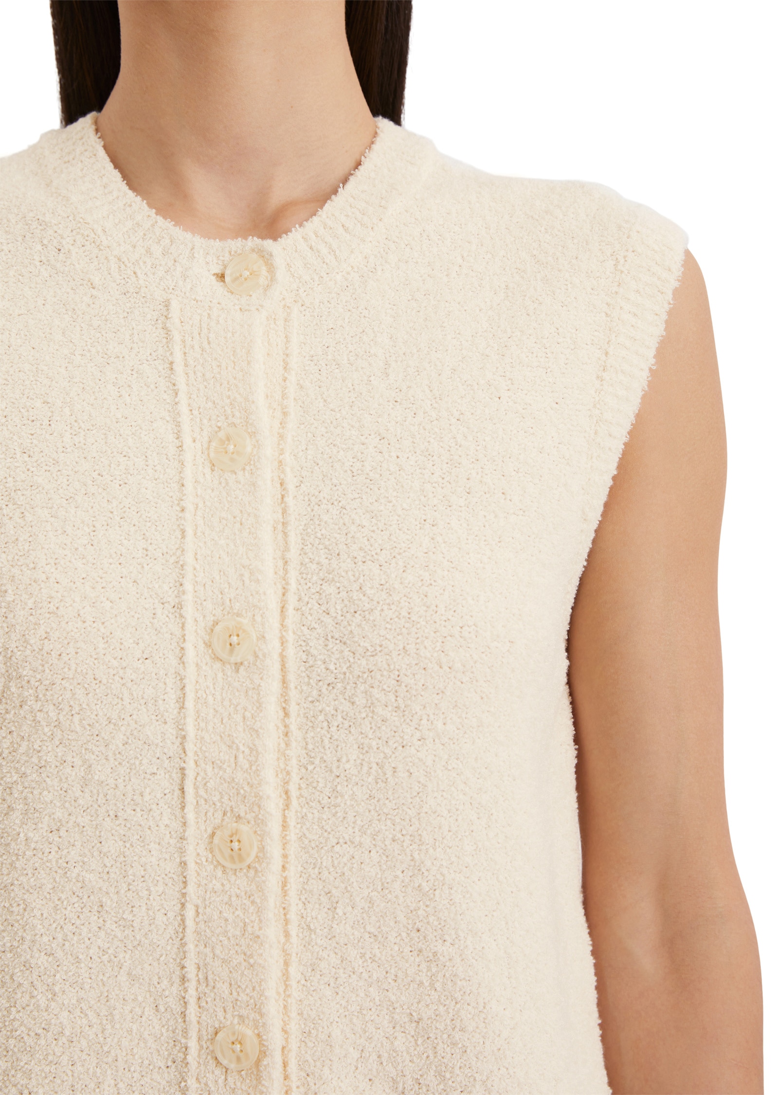 Marc O'Polo Strickweste »aus Bouclé-Garn«