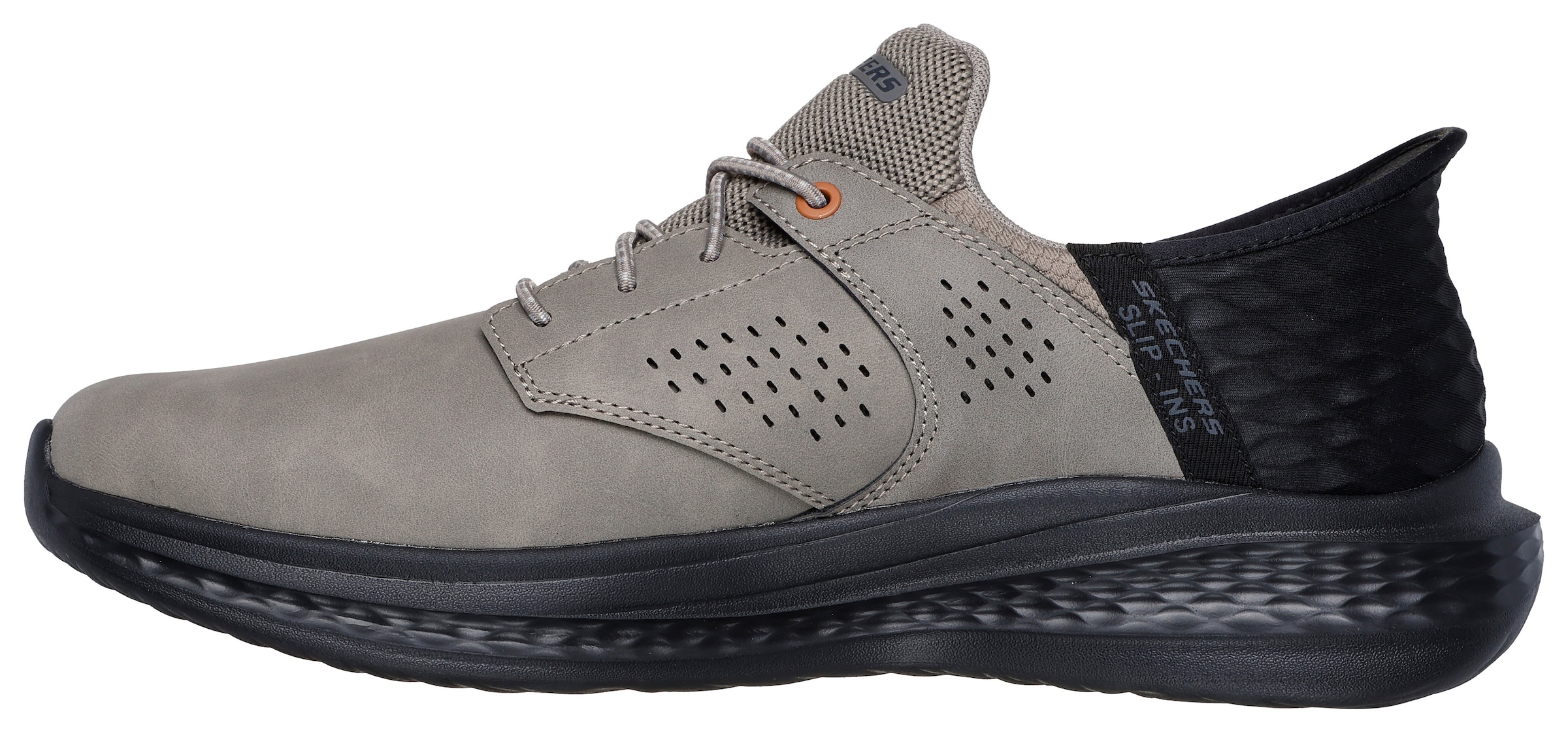 Skechers Slip-On Sneaker »SLADE«, Komfortschuh mit komfortablem Heel Pillow™ Fersenkissen