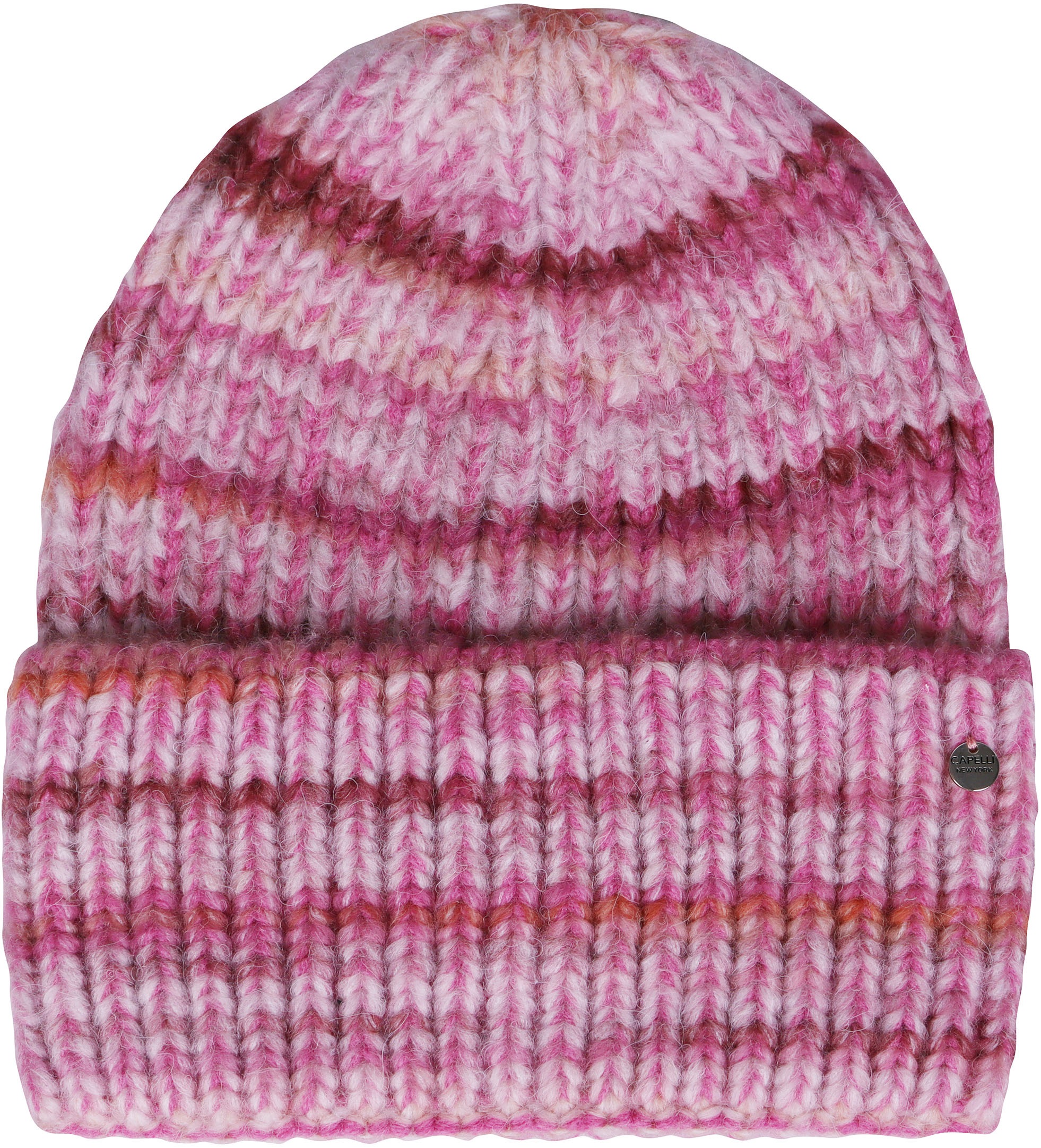Capelli New York Beanie, mit Farbverlauf, Rippstrick, Wollanteil, wärmend günstig online kaufen