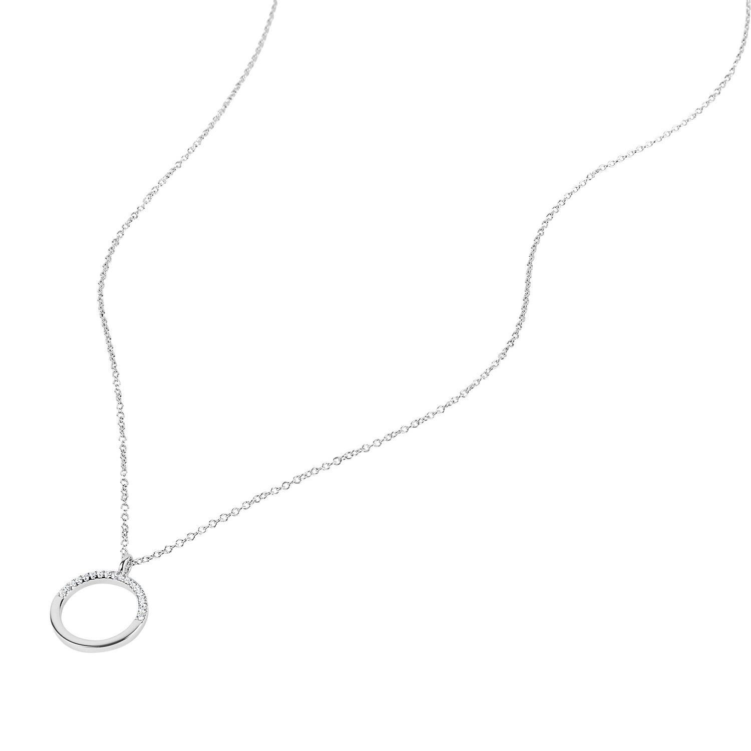 TOM TAILOR Kette mit Anhänger mit Zirkonia (synth.)