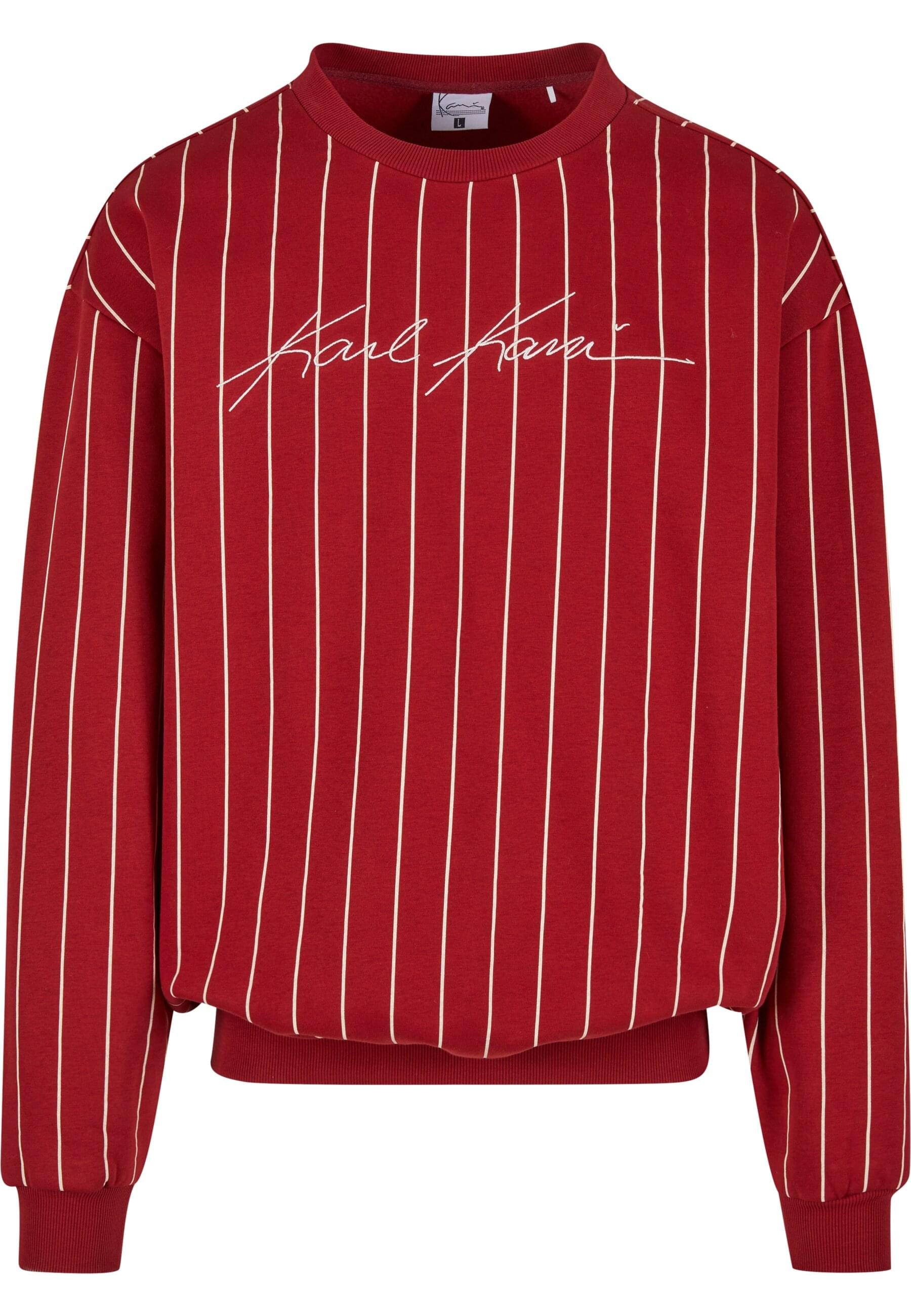 Karl Kani Rundhalspullover "Karl Kani Autograph Pinstripe Sweat OS Crewneck günstig online kaufen