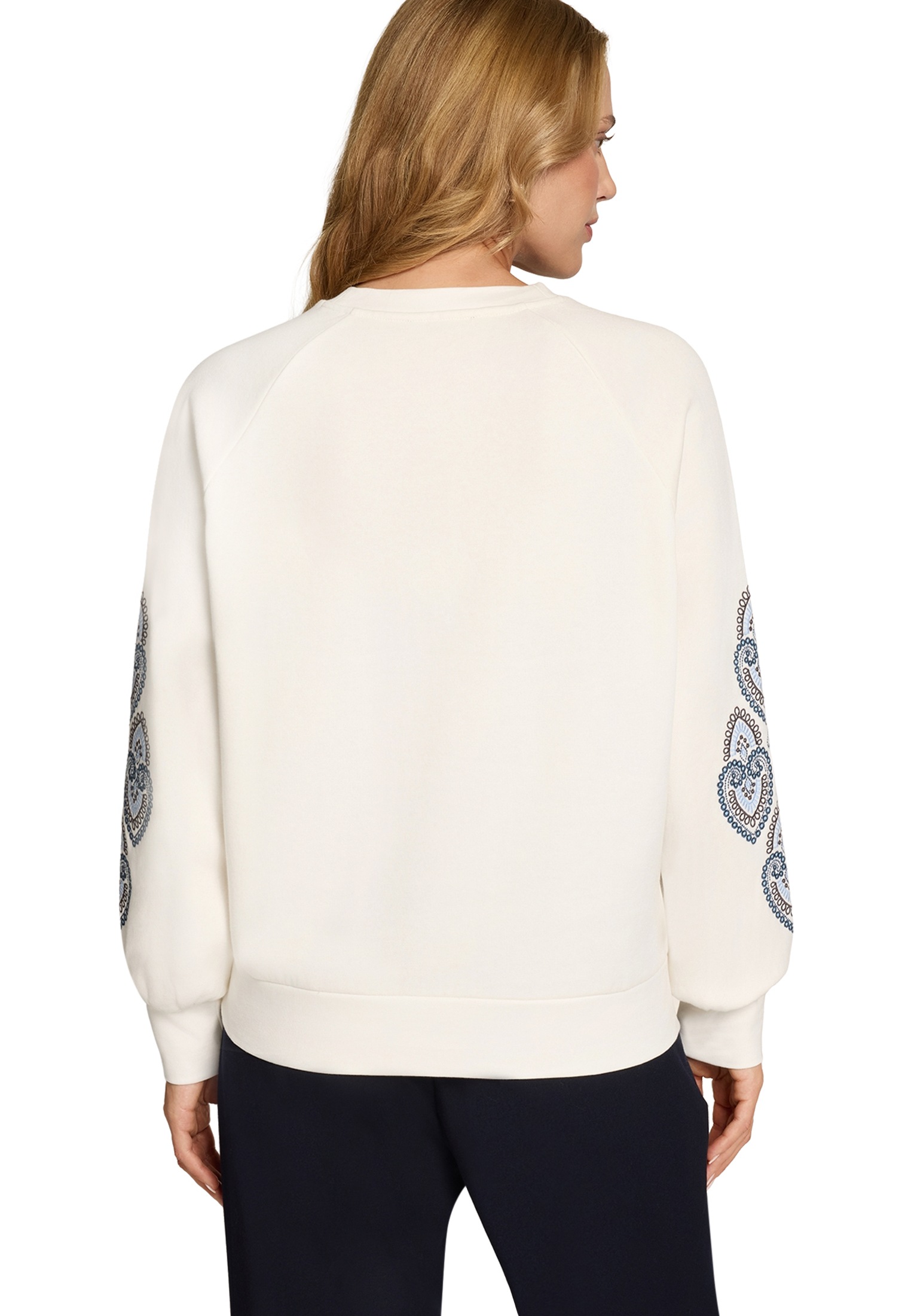 Zero Sweatshirt »Damen mit Aufdruck«, Plain/ohne Details
