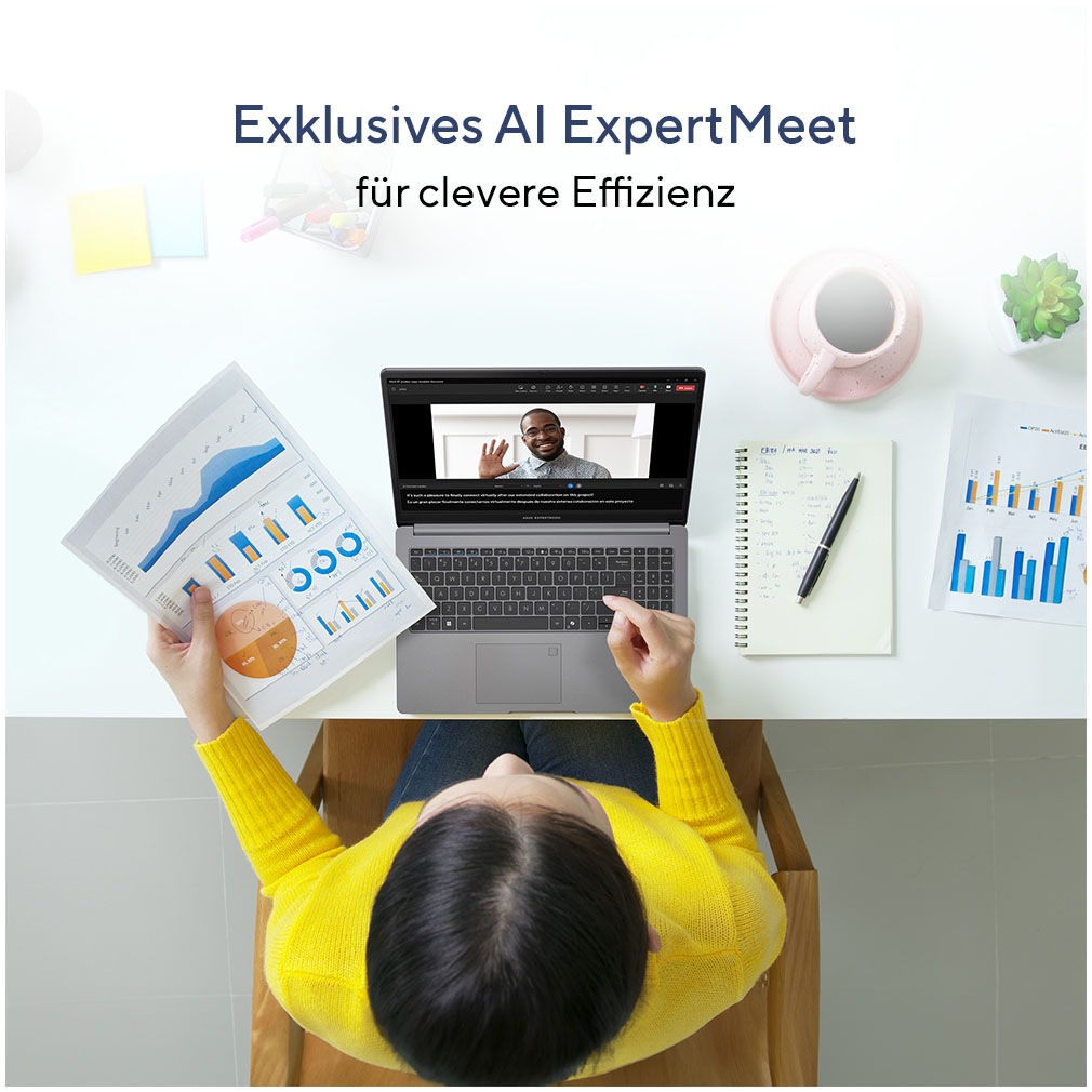 Asus Notebook »ExpertBook P1 P1503CVA-S71305X« 39,6 cm / 15,6 ″ Intel Core i7 UHD Graphics 512 GB SSD