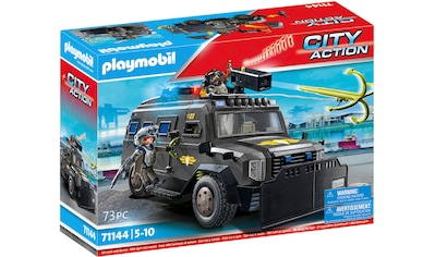 Konstruktions-Spielset »SWAT-Geländefahrzeug (71144), City Action«, (73 St.)