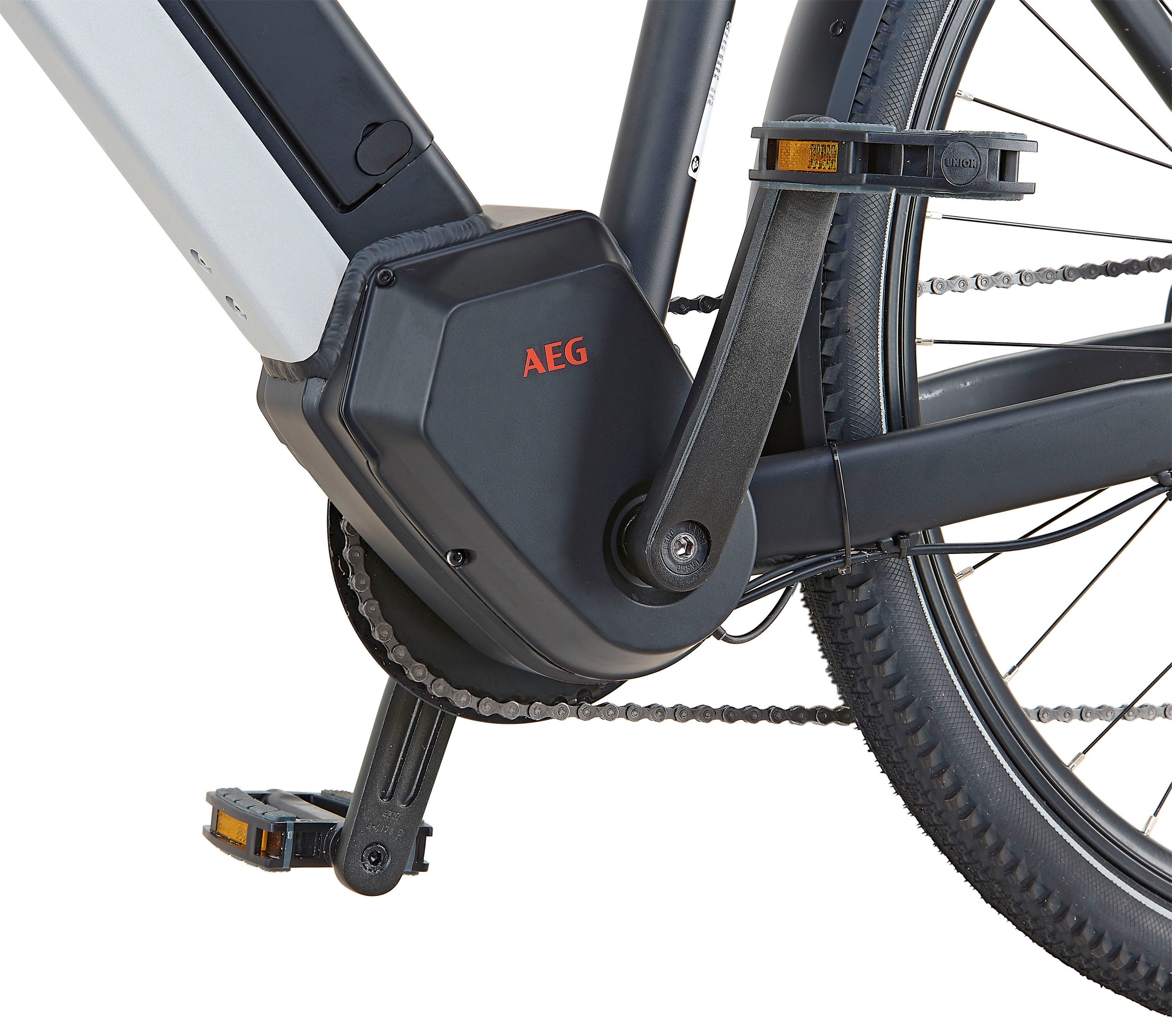 Prophete E-Bike »Entdecker 5.0«, 10 Gang, Shimano, Deore, Mittelmotor 250 W, Pedelec, Elektrofahrrad für Herren