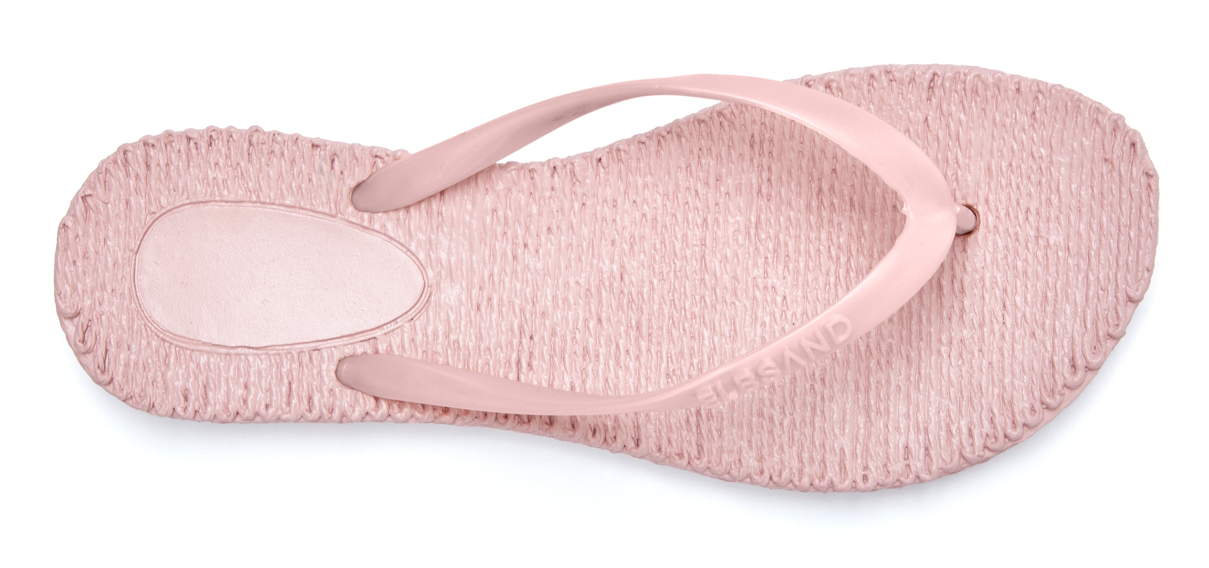 Elbsand Zehentrenner »Sandale, Pantolette,«  Zehentrenner, Badeschuh ultraleicht mit Bastoptik, unisex VEGAN