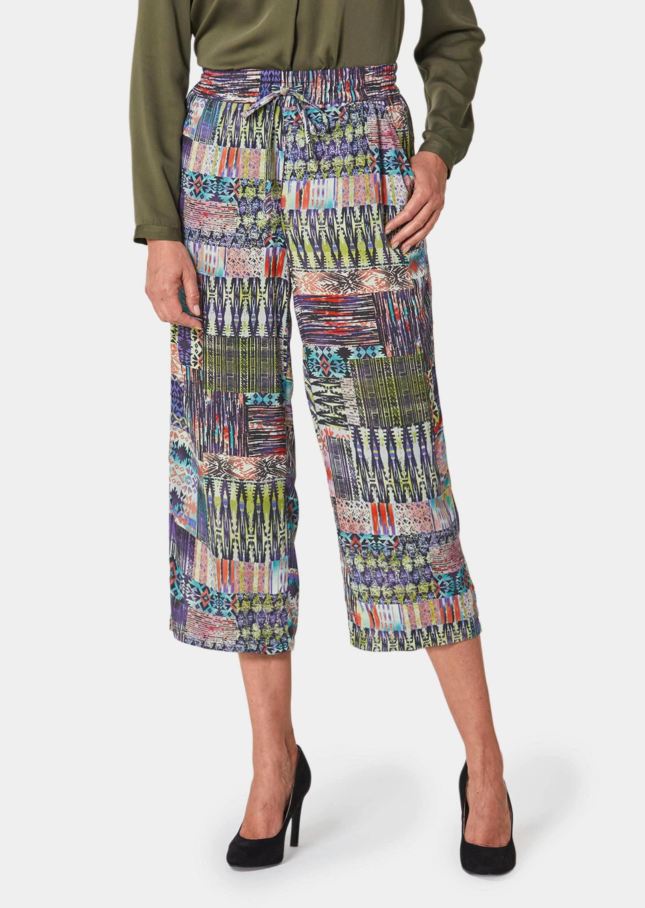 GOLDNER Chinos "Kurzgröße Druckhose" günstig online kaufen