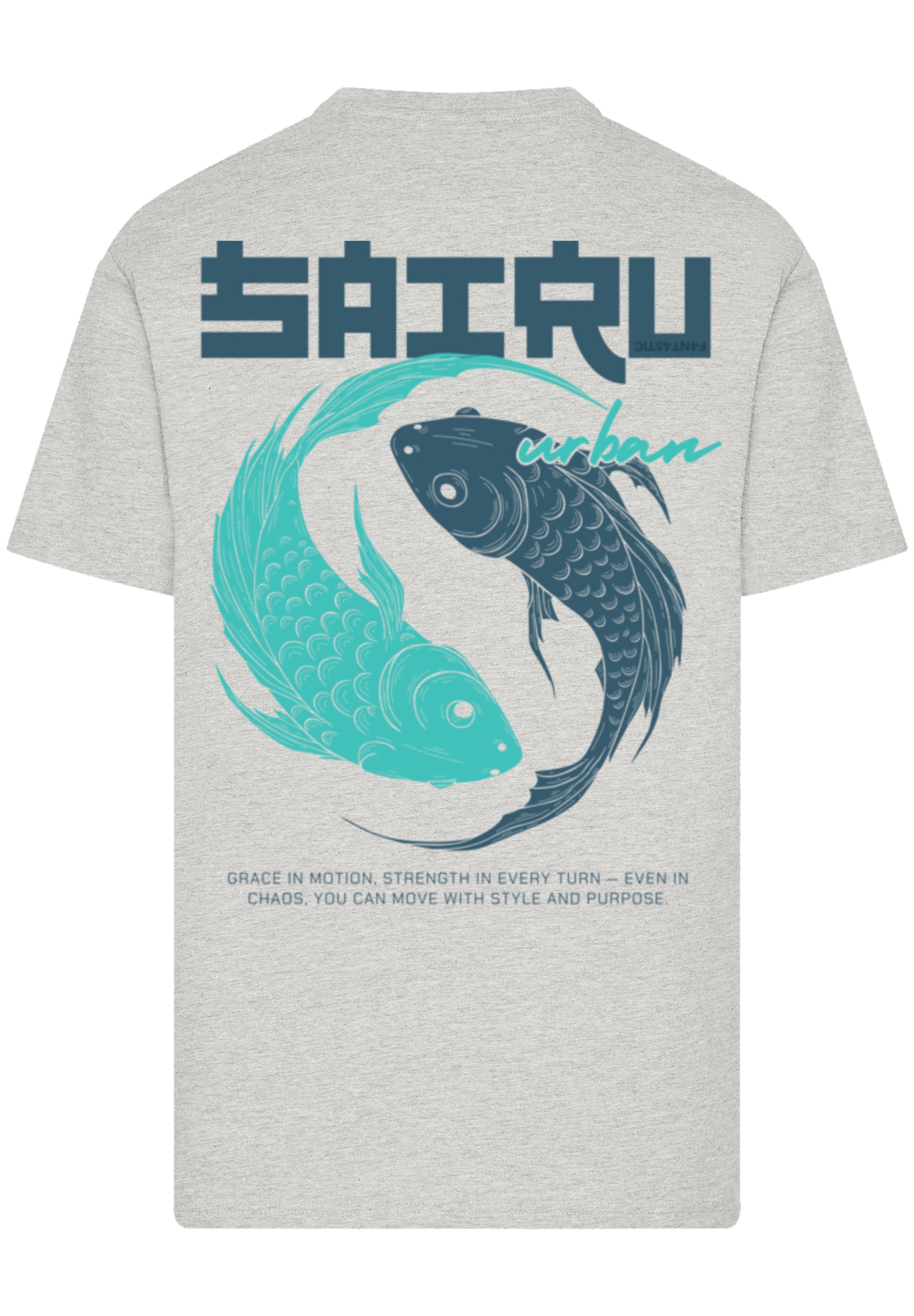 F4NT4STIC T-Shirt »Koi Fish Japan Streetstyle« Japan Streetwear Styles
