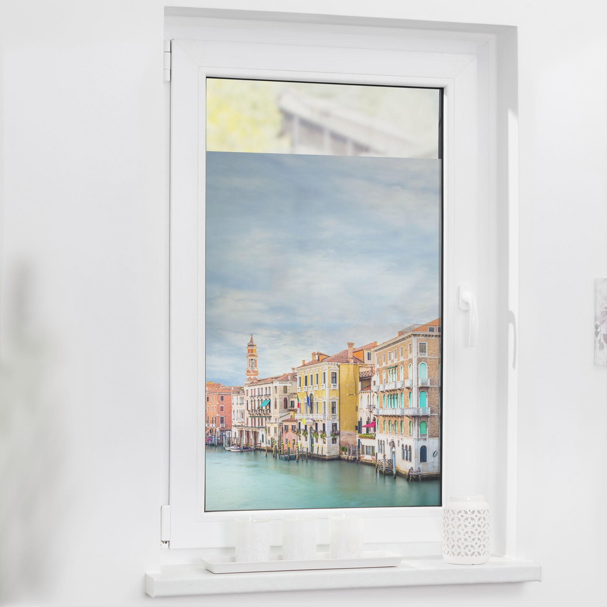 LICHTBLICK ORIGINAL Fensterfolie "Vendig" 1 Stk. blickdicht strukturiert Kl günstig online kaufen