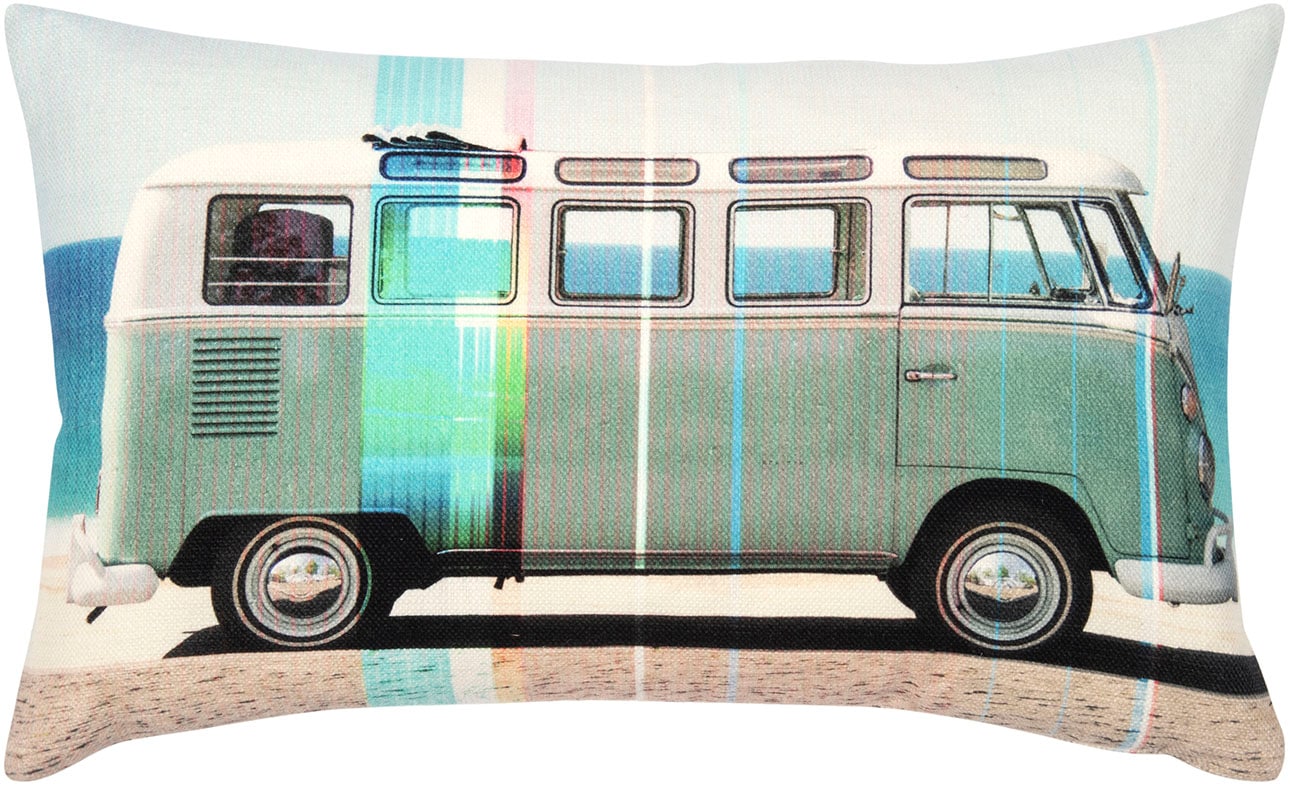 PAD Dekokissen "HOLIDAY" Made in Europe, Kissenhülle ohne Füllung, Motiv Bu günstig online kaufen