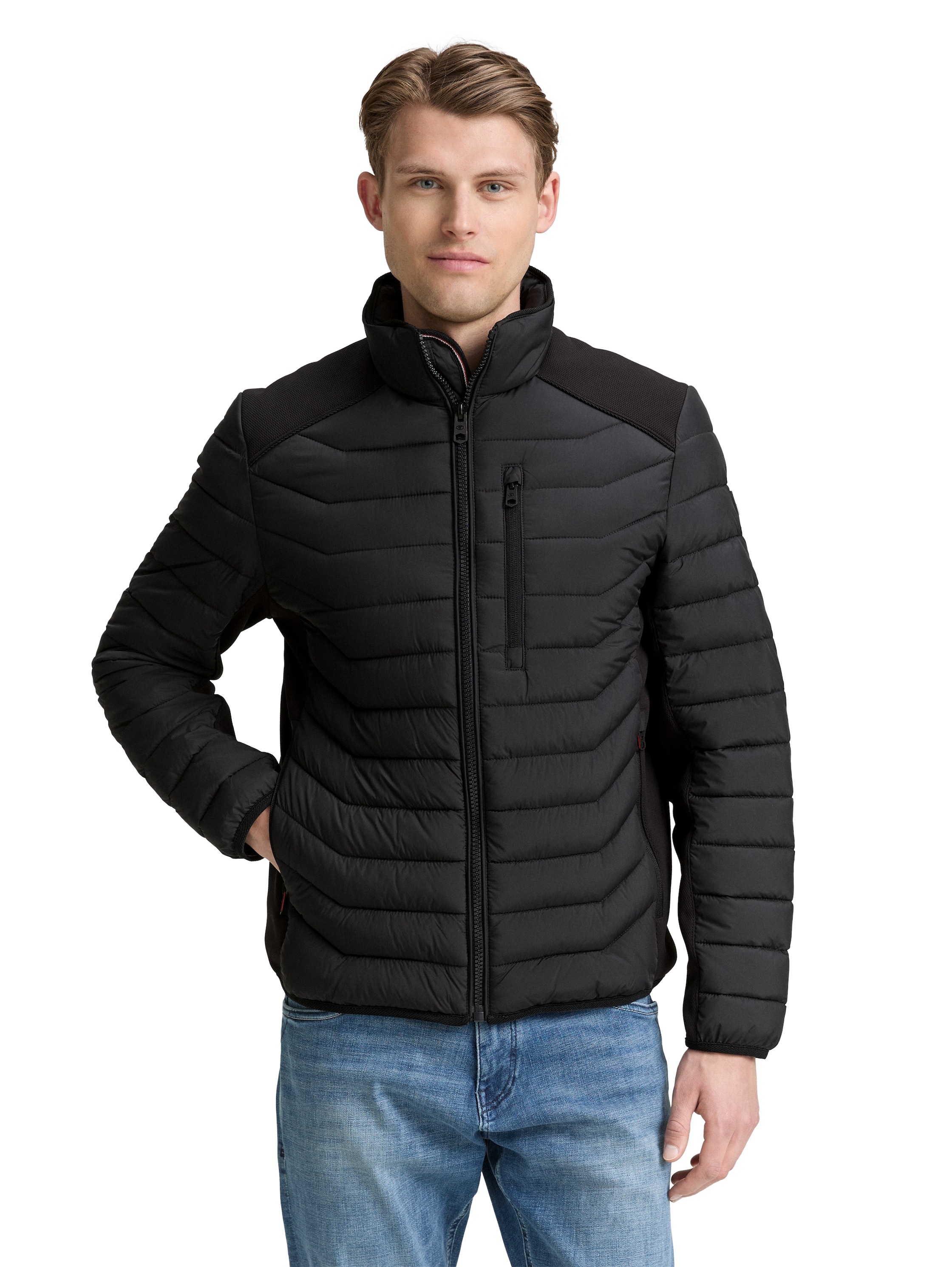 TOM TAILOR Steppjacke, ohne Kapuze, mit Taschen günstig online kaufen