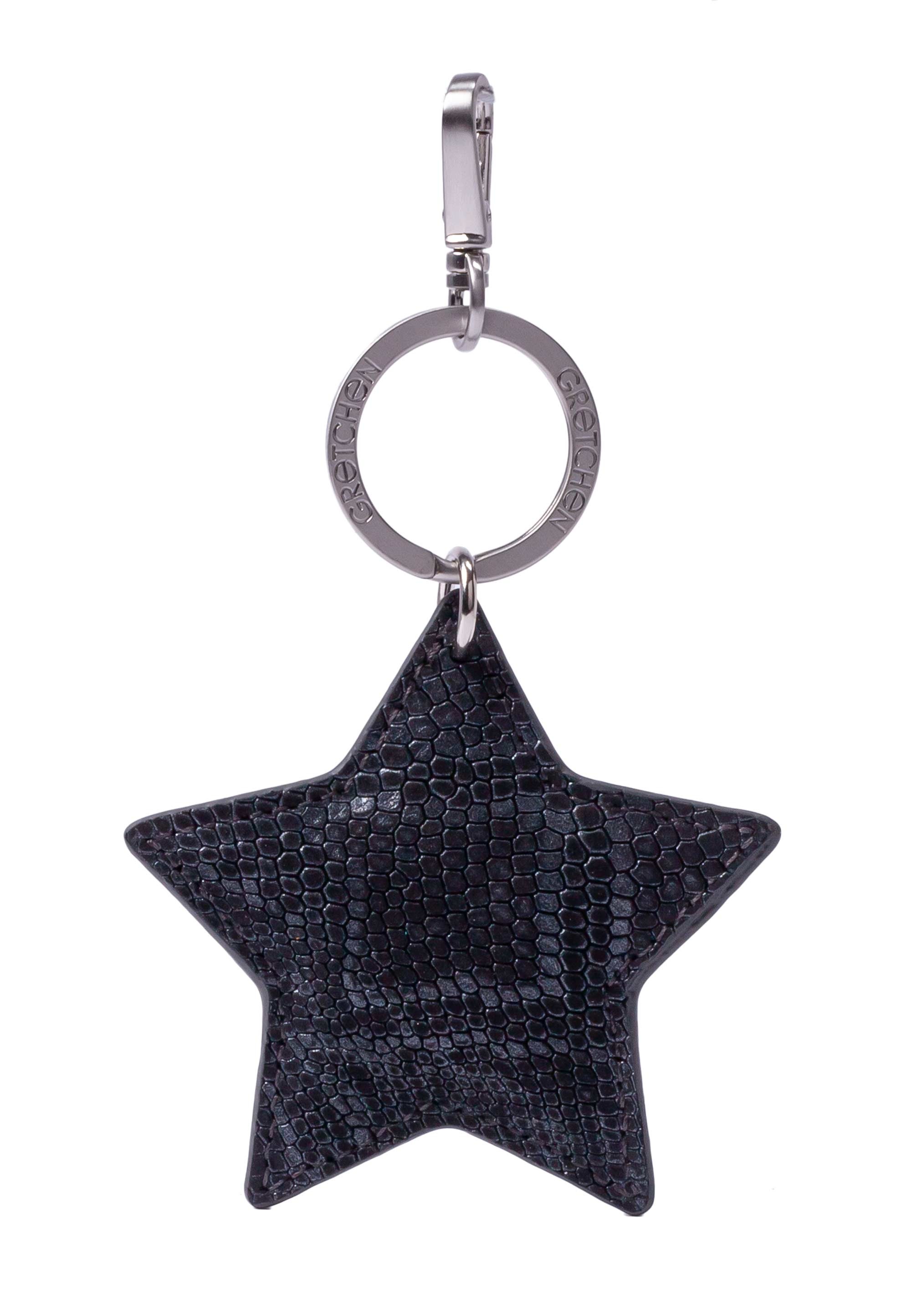 GRETCHEN Schlüsselanhänger »Star Keyring«, aus italienischem Kalbsleder