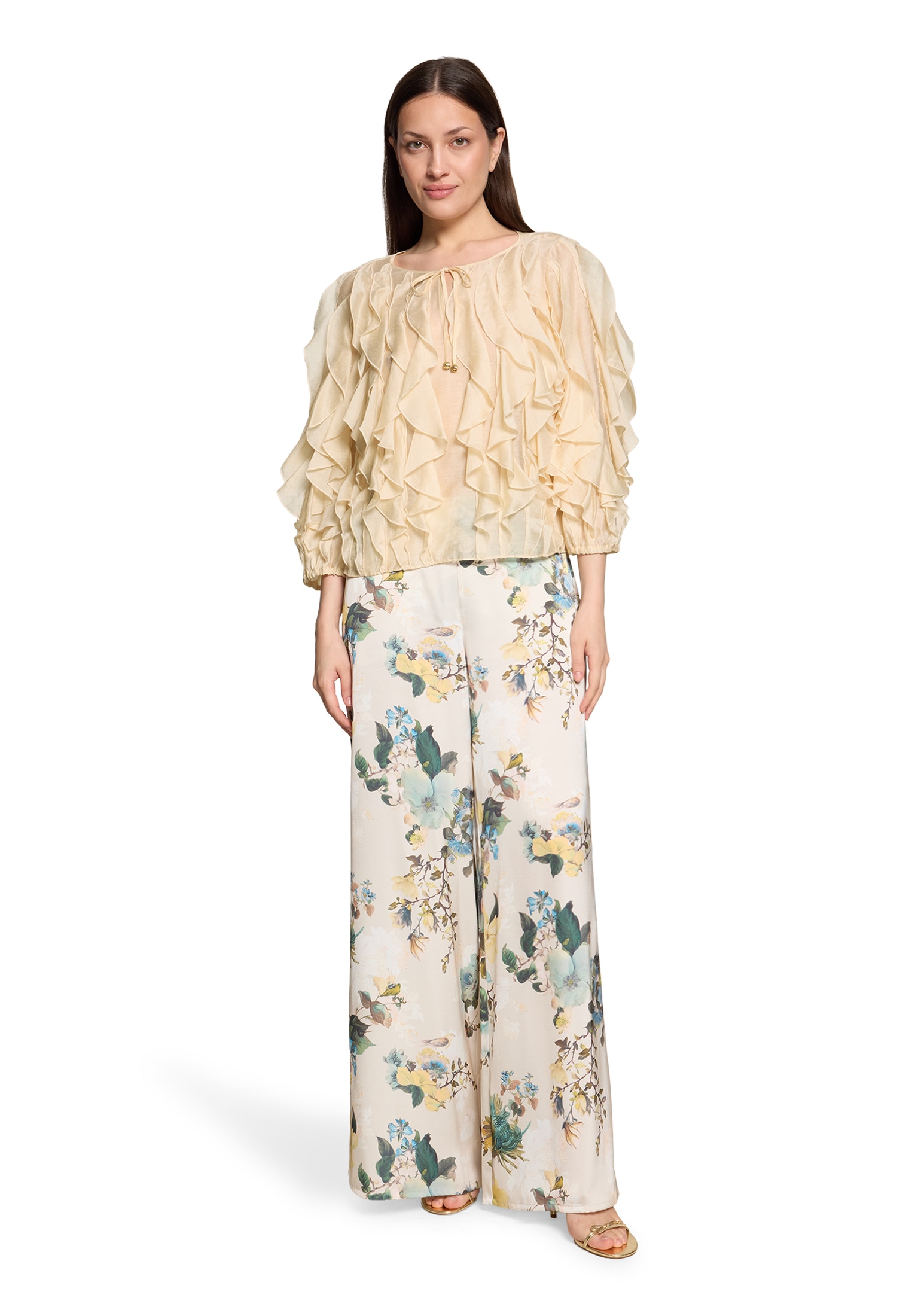 Vera Mont Chiffonbluse »Damen mit Volant«
