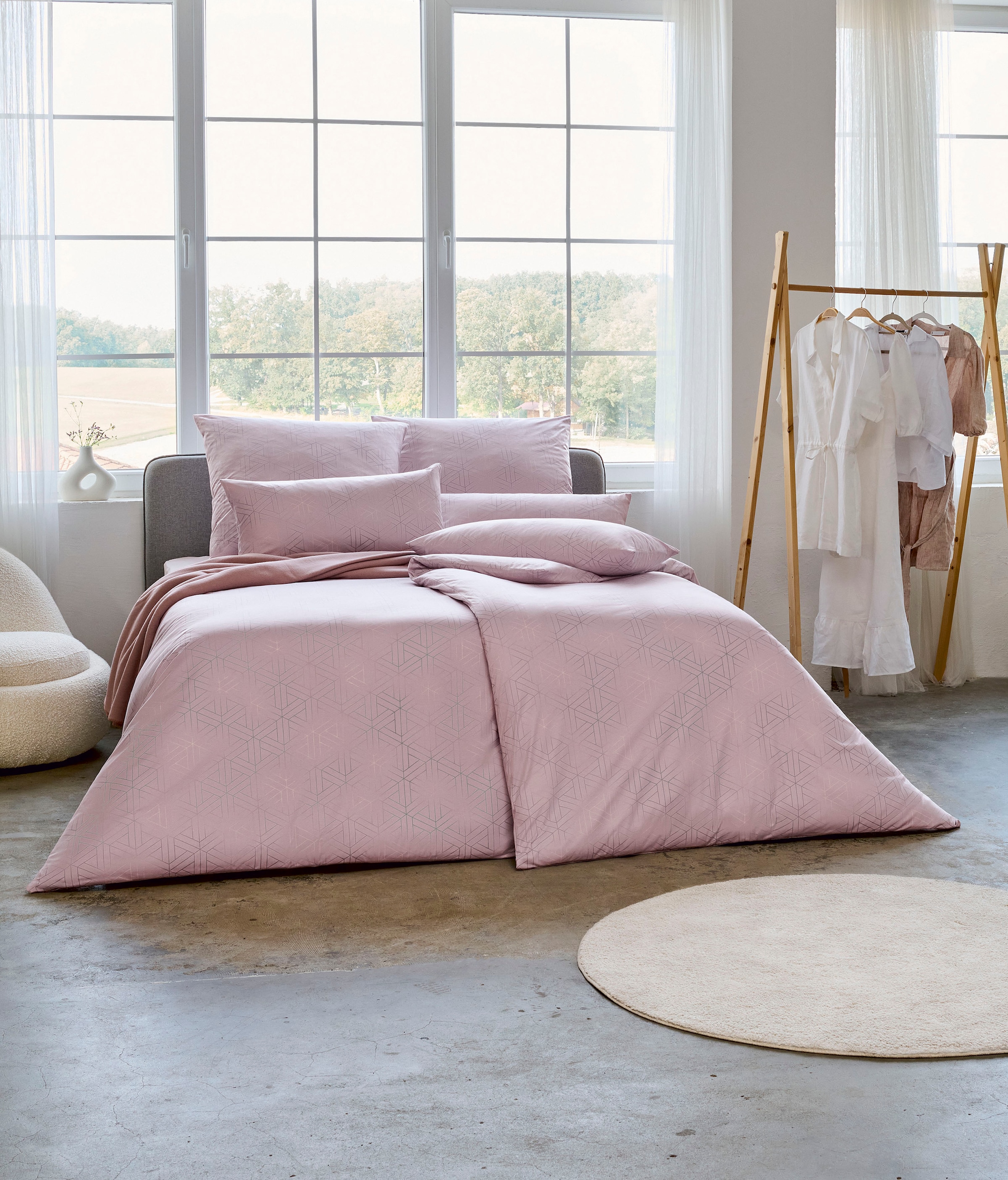 Estella Bettwäsche "PIPPA" 2 Stk. tlg. ABSOLUT BÜGELFREI günstig online kaufen