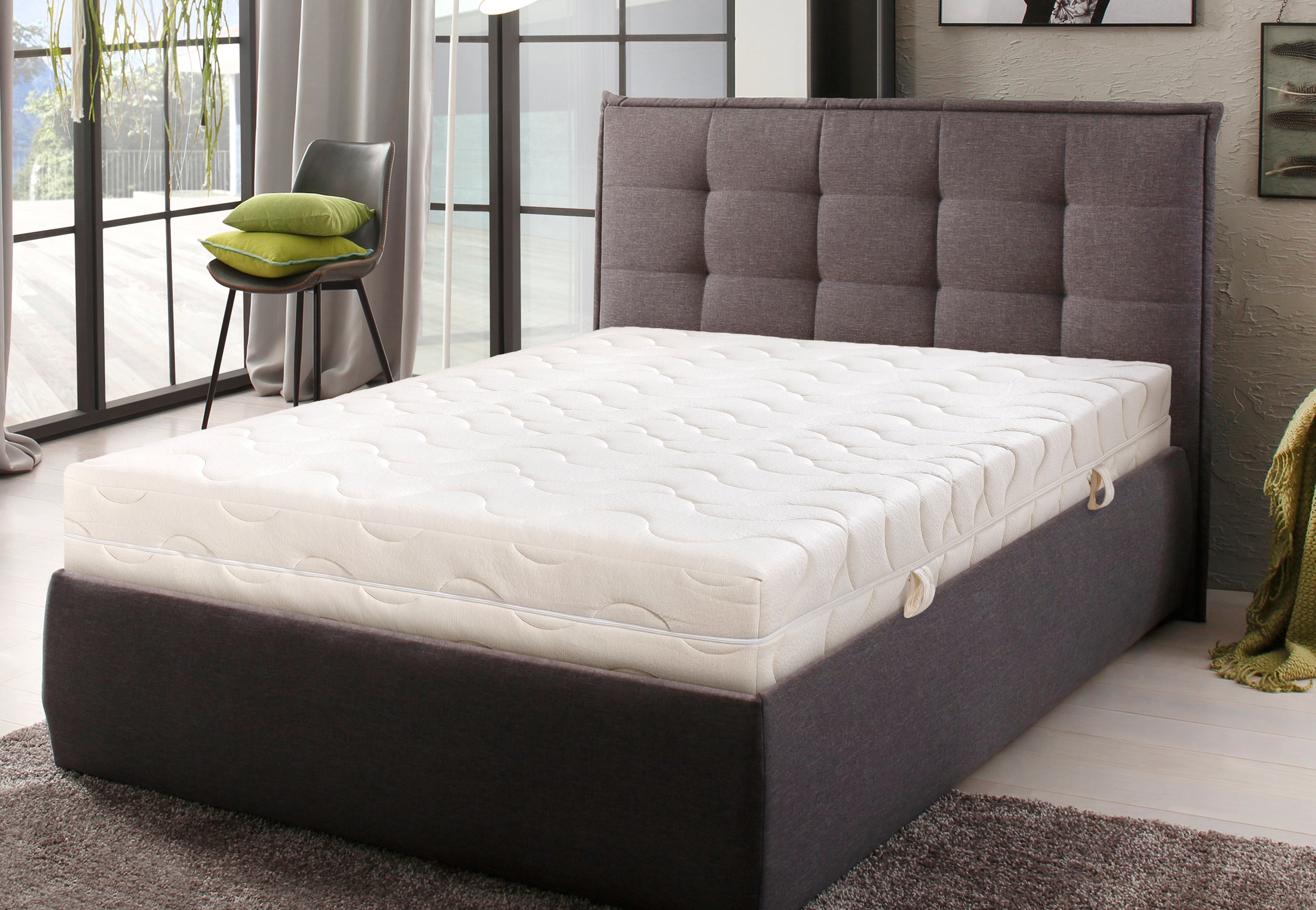 BeCo EXCLUSIV Taschenfederkernmatratze »5 Sterne TFK«, 29 cm cm hoch, 500 Federn, (1 St.), Wähle aus einem Polyester- oder einem natürlichen…