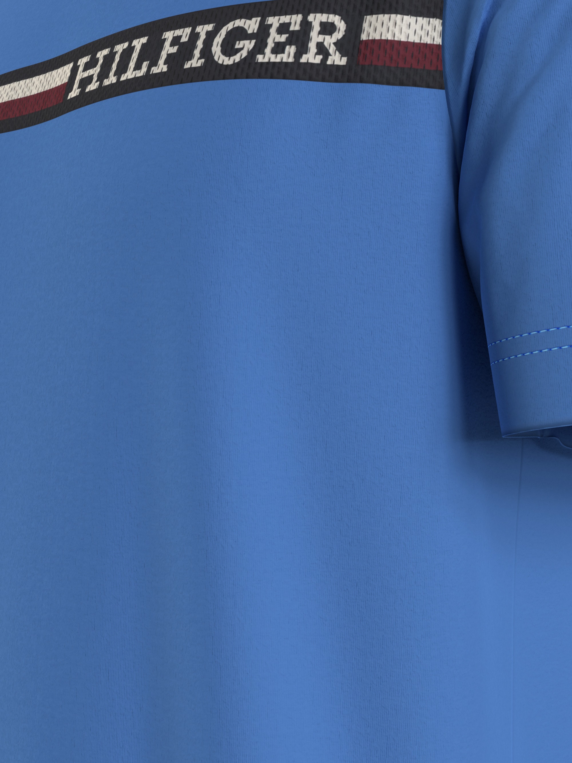 Tommy Hilfiger T-Shirt »MONOTYPE CHEST STRIPE TEE«, mit Markenlogo ▷ für |  BAUR
