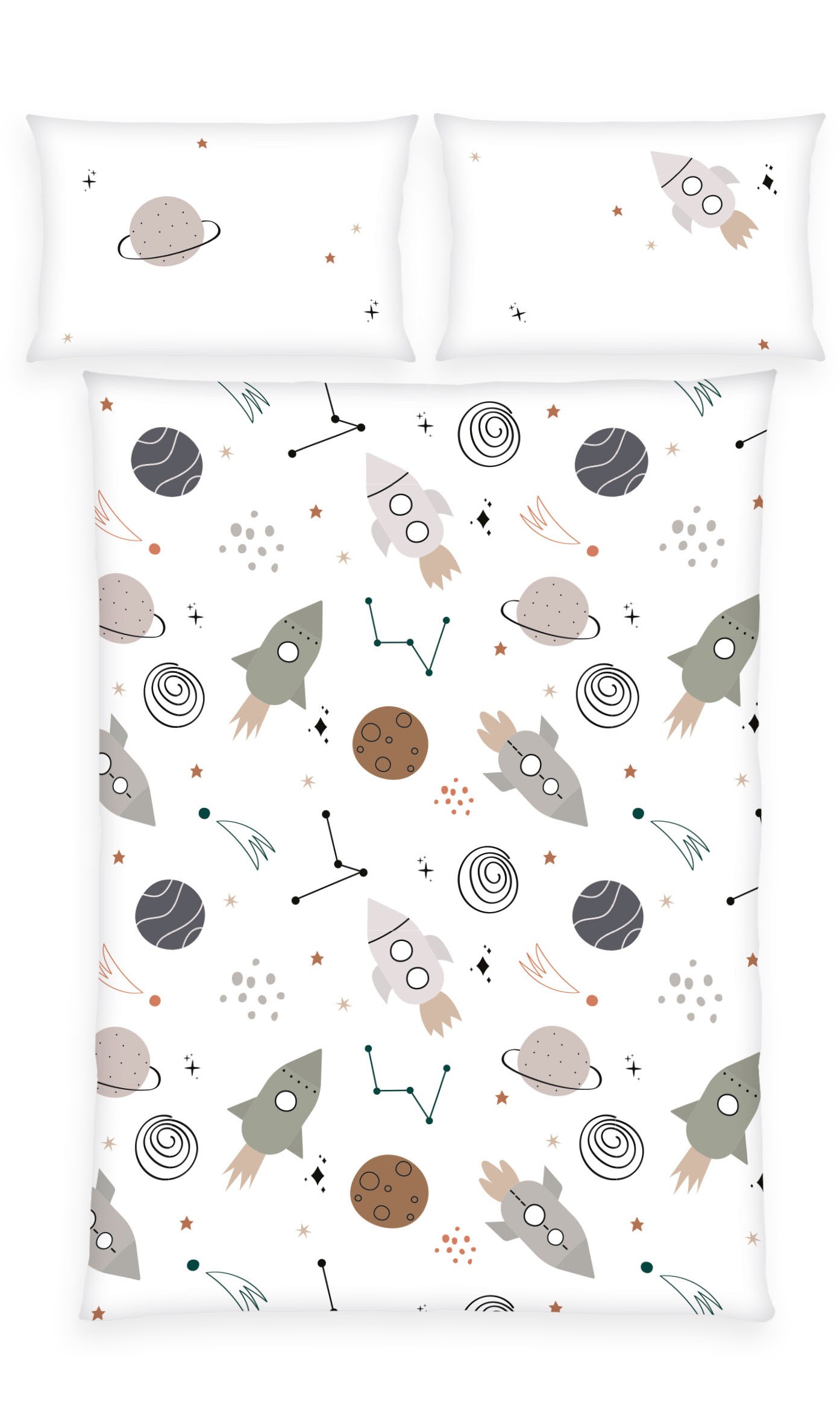 Baby Best Babybettwäsche "BabyBest Weltall" 2 Stk. tlg. günstig online kaufen