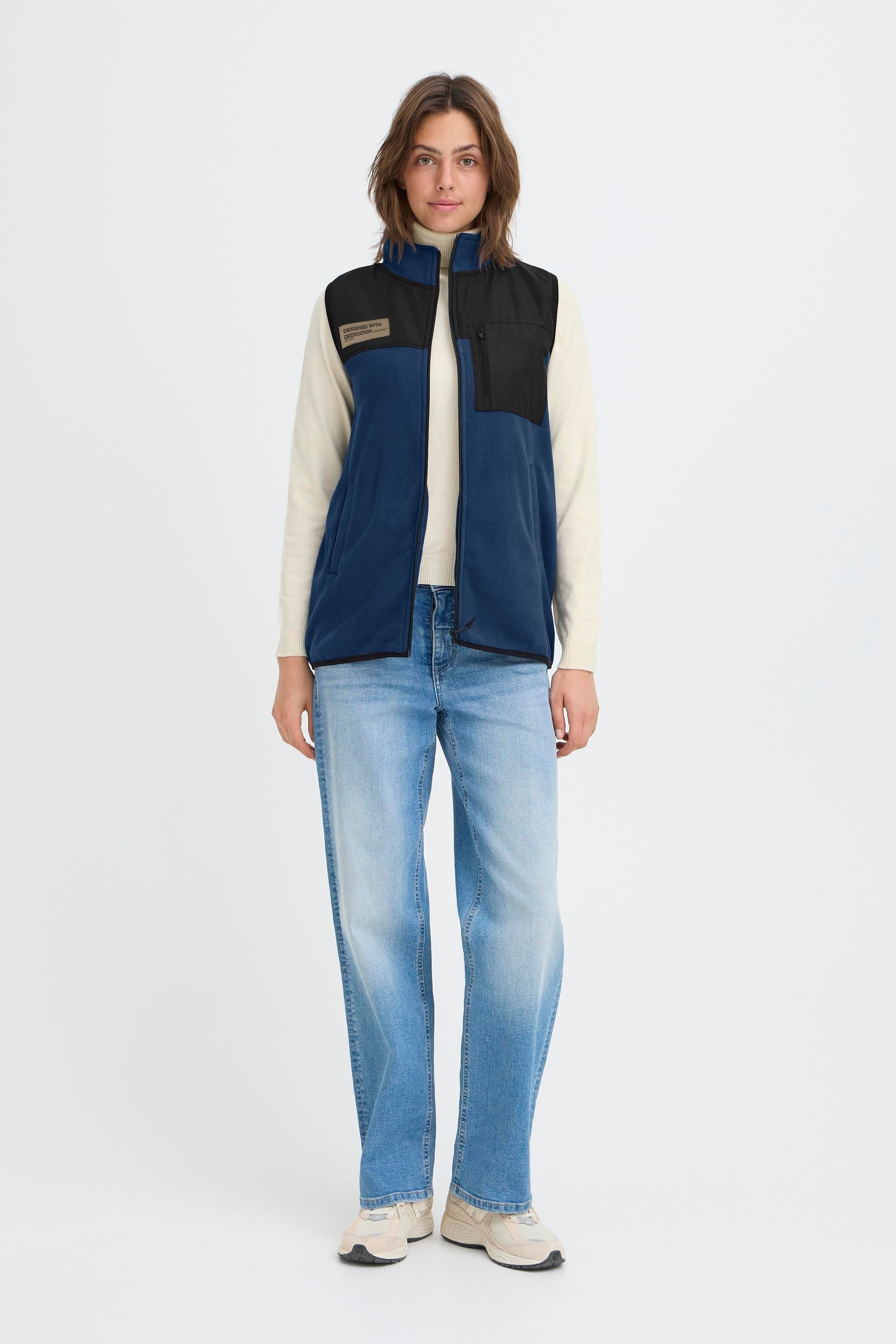 OXMO Fleeceweste »Fleeceweste OXNETE FLEECE«