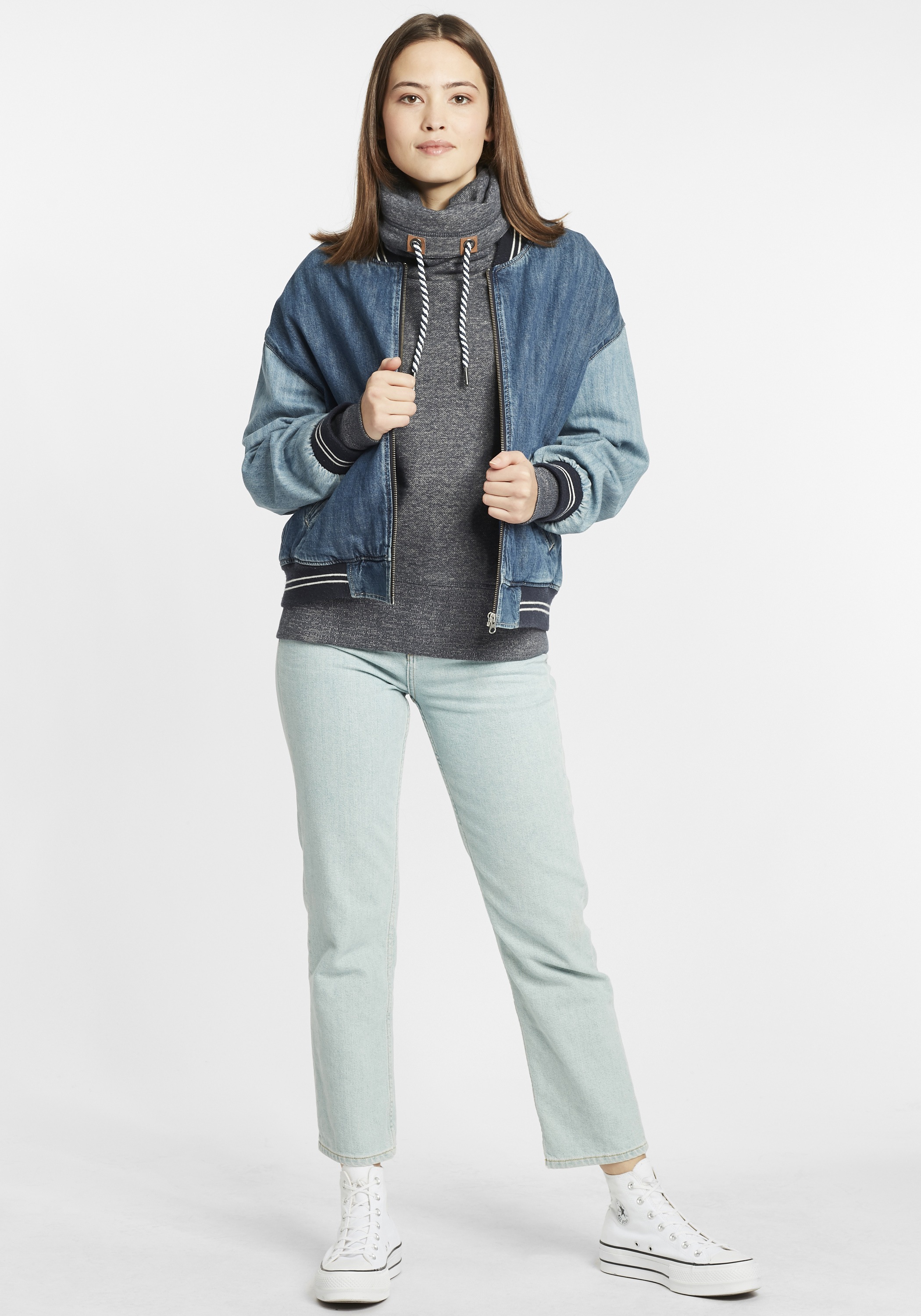 OXMO Kapuzenpullover "Hoodie OXCecilla" günstig online kaufen