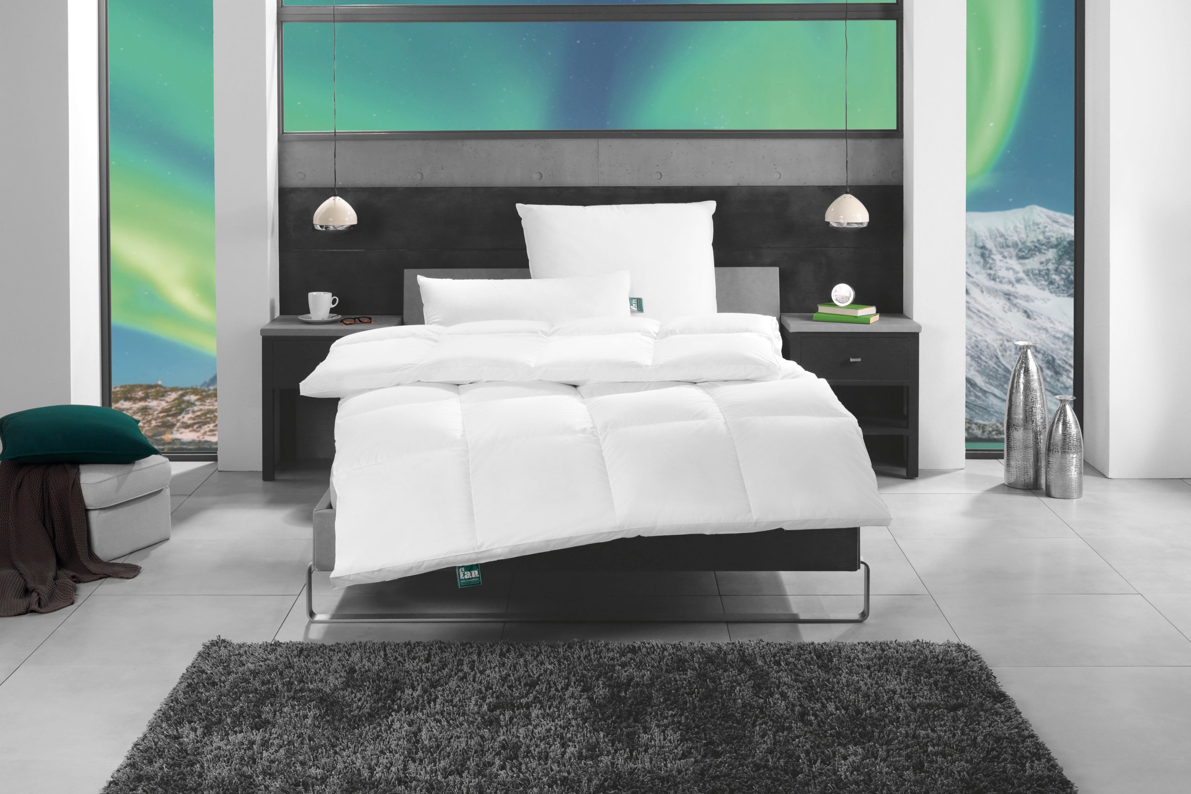 fan Gänsedaunenbettdecke "f.a.n. Island" normal 1 Stk. tlg. günstig online kaufen