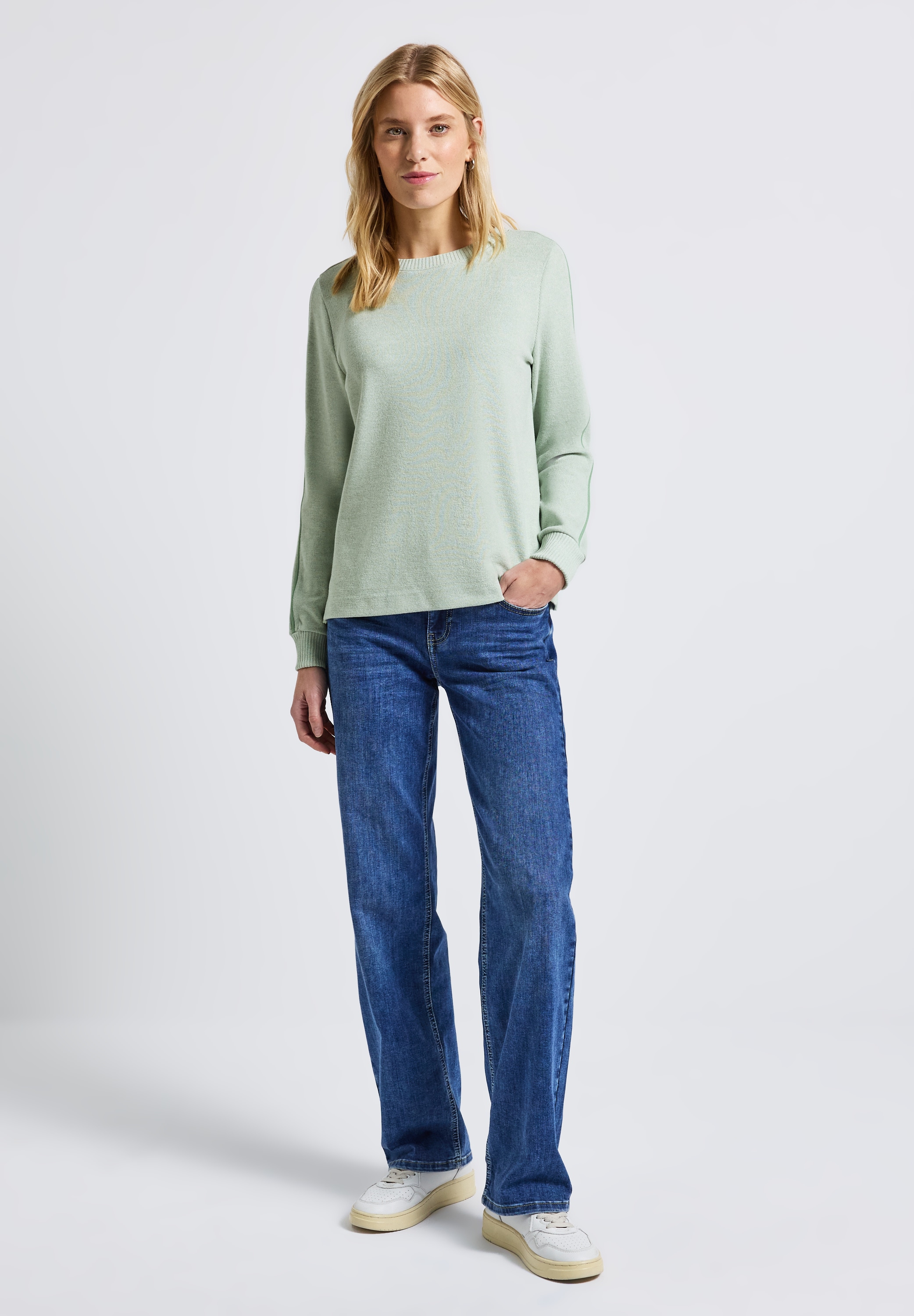 STREET ONE Langarmshirt, soft und weich