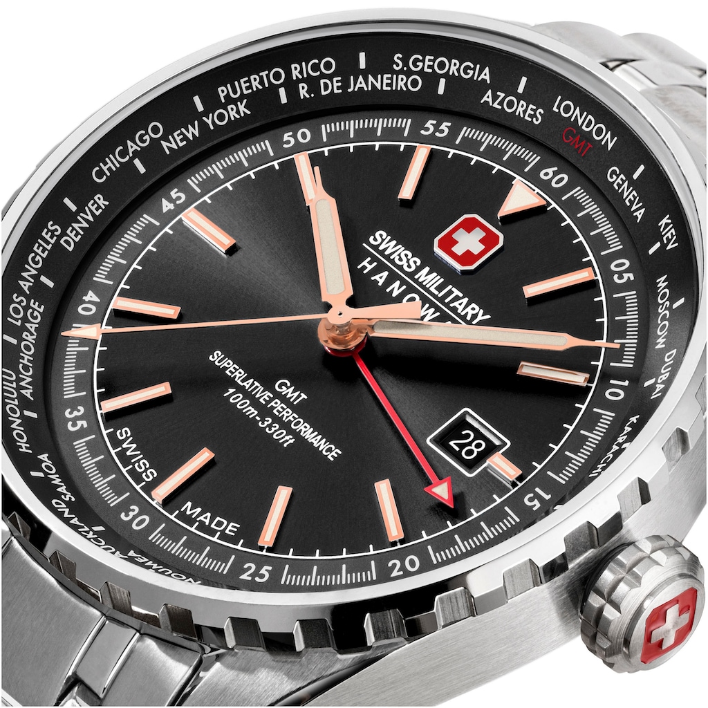 Swiss Military Hanowa Quarzuhr »AFTERBURN GMT«