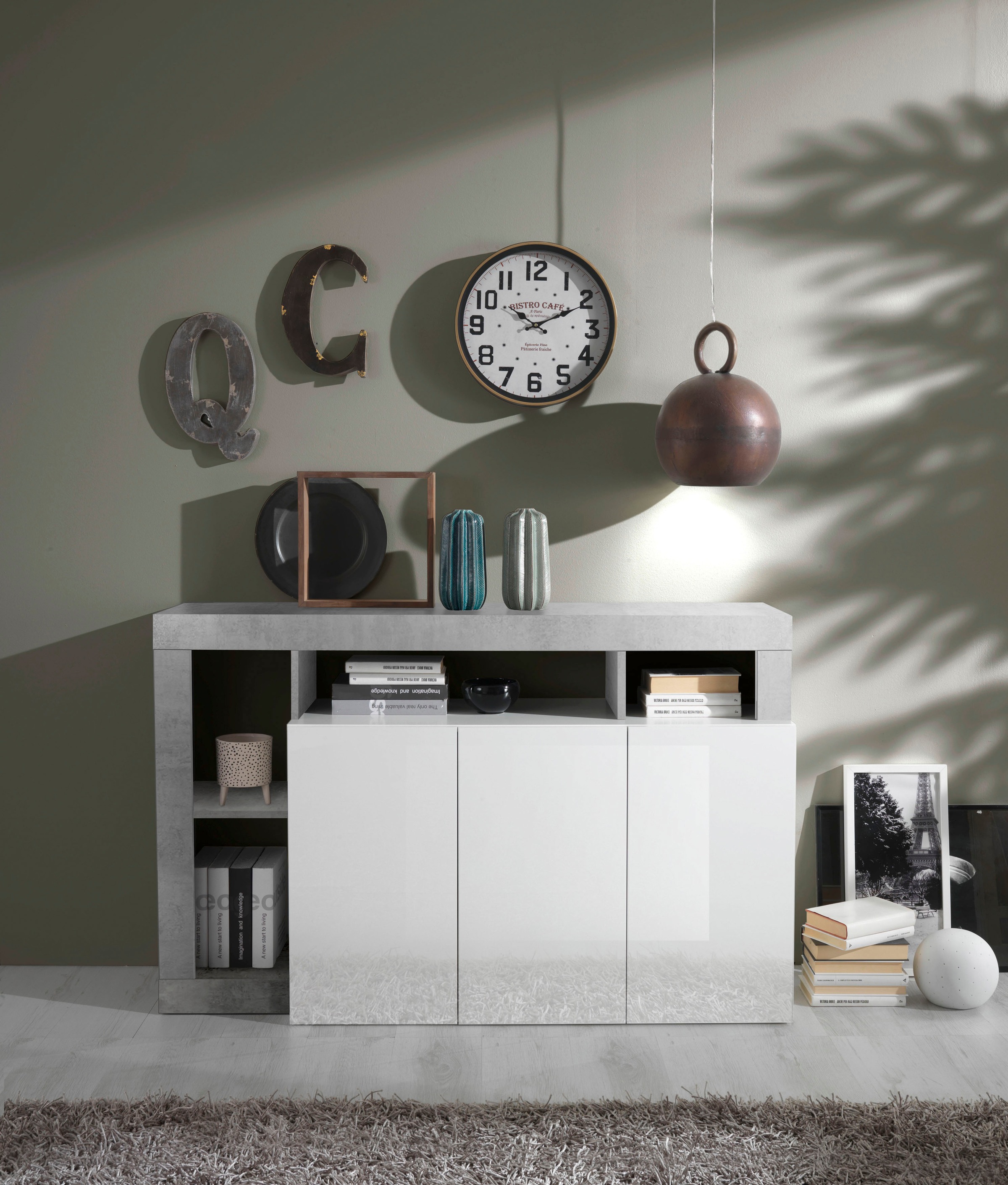 Home affaire Sideboard "Hamburg" Breite 146 cm günstig online kaufen