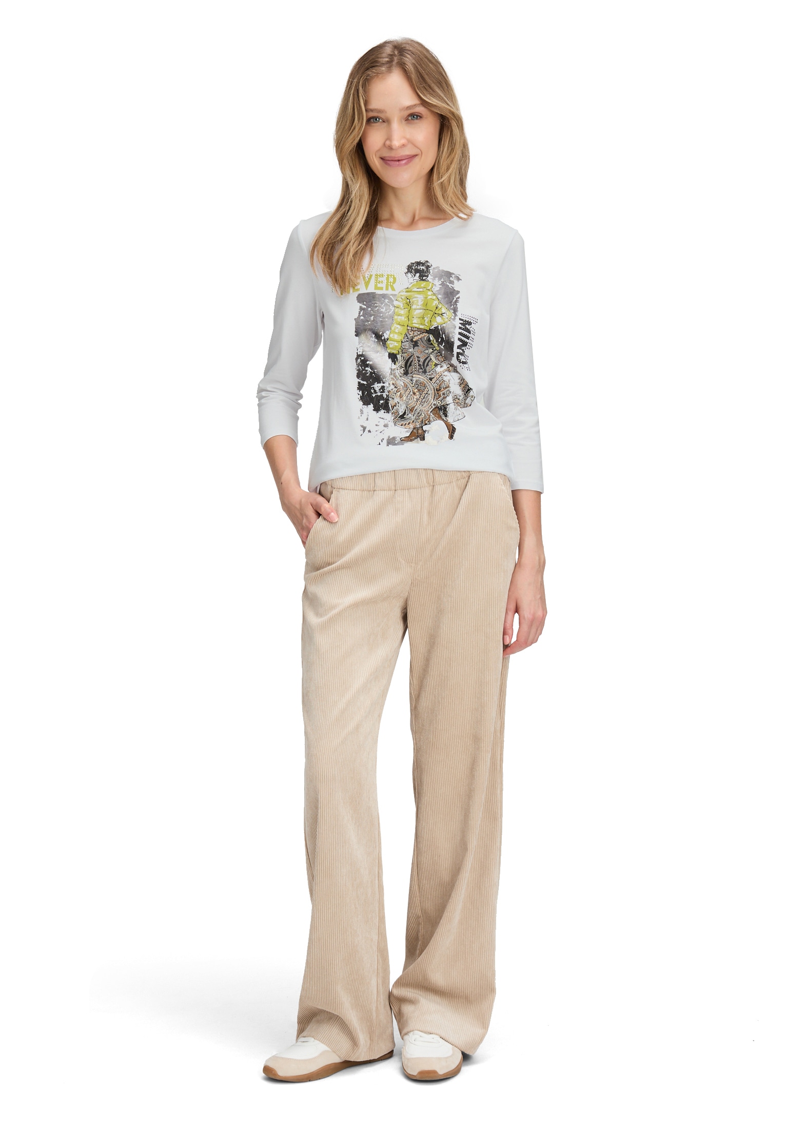 Betty Barclay 3/4-Arm-Shirt »Betty Barclay Damen Basic Shirt mit Rundhalsausschnitt«, (1 tlg.)