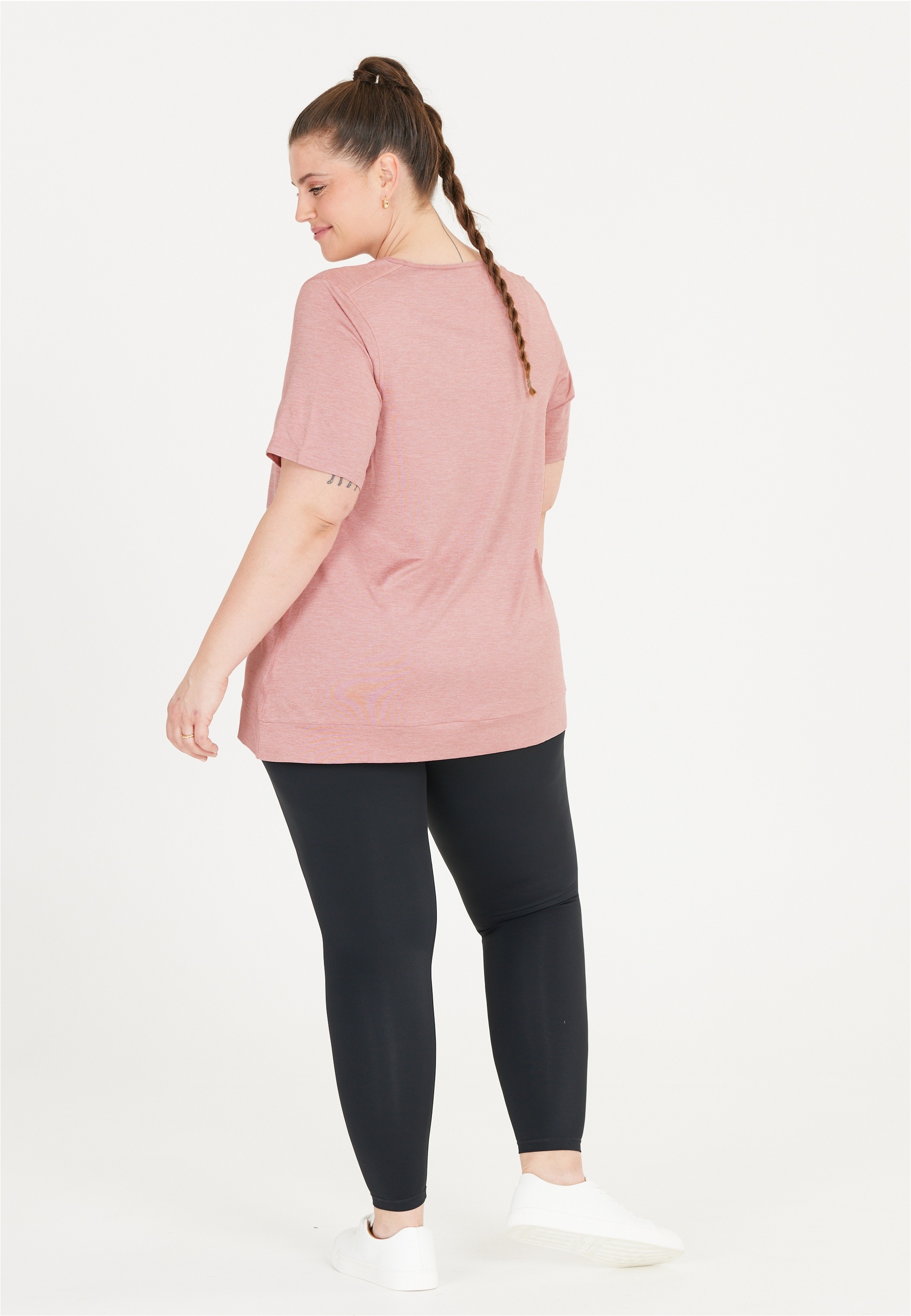 Q by Endurance Funktionsshirt »BREE MELANGE«, (1 tlg.), mit QUICK DRY-Technologie