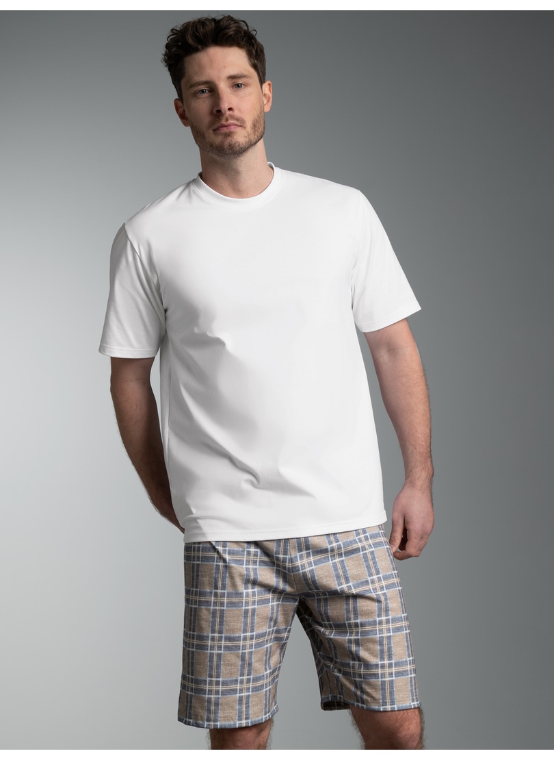 Trigema Schlafanzug "TRIGEMA Pyjama mit Karo Muster" 1 günstig online kaufen