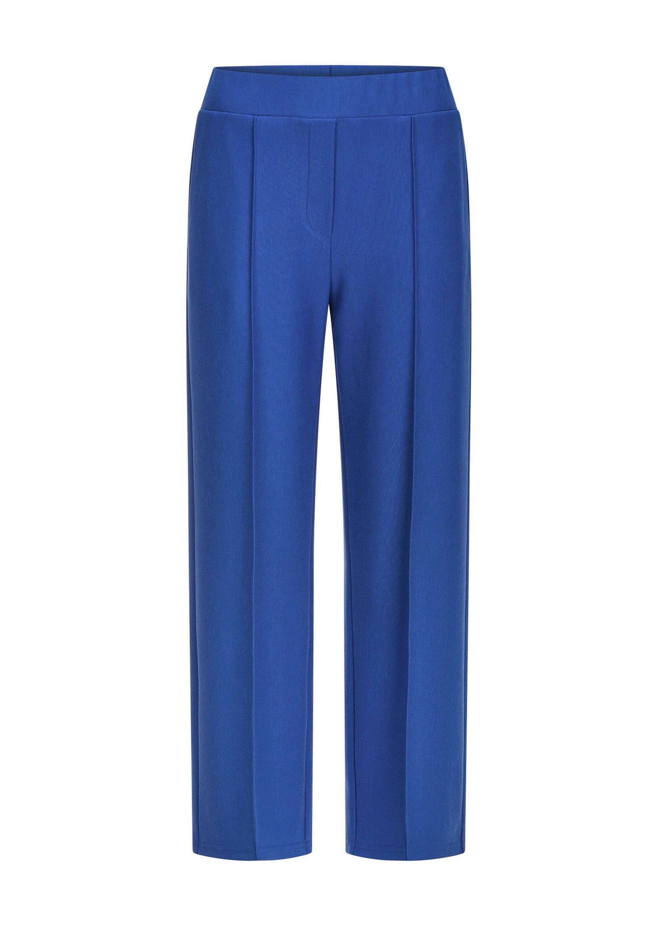 GOLDNER Stoffhose "Kurzgröße Elegante Stoffhose mit Biesen" Eingrifftaschen an der Seite