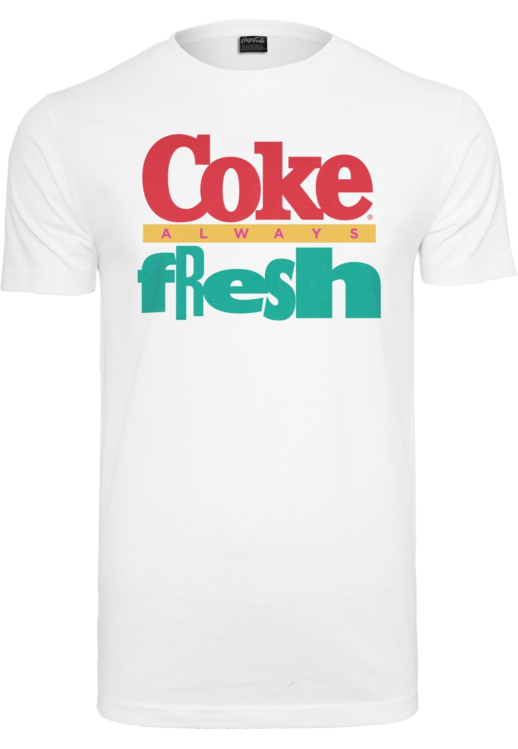 T-Shirt »Merchcode Herren Coca Cola 90's Logo«, (1 tlg.)