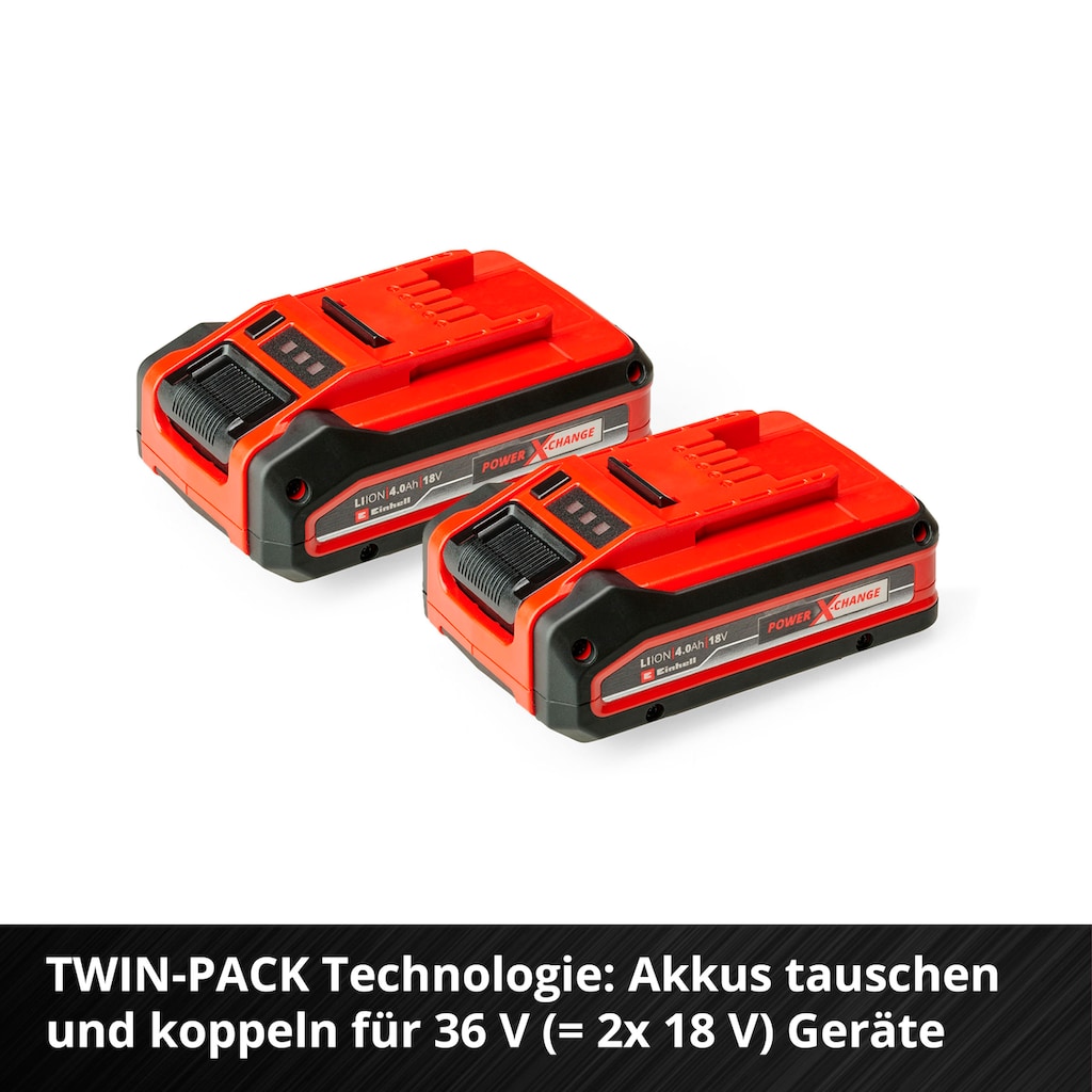 Einhell Akku »18V 4,0Ah Power-X-Change Plus«, 4000 mAh, 18,0 V