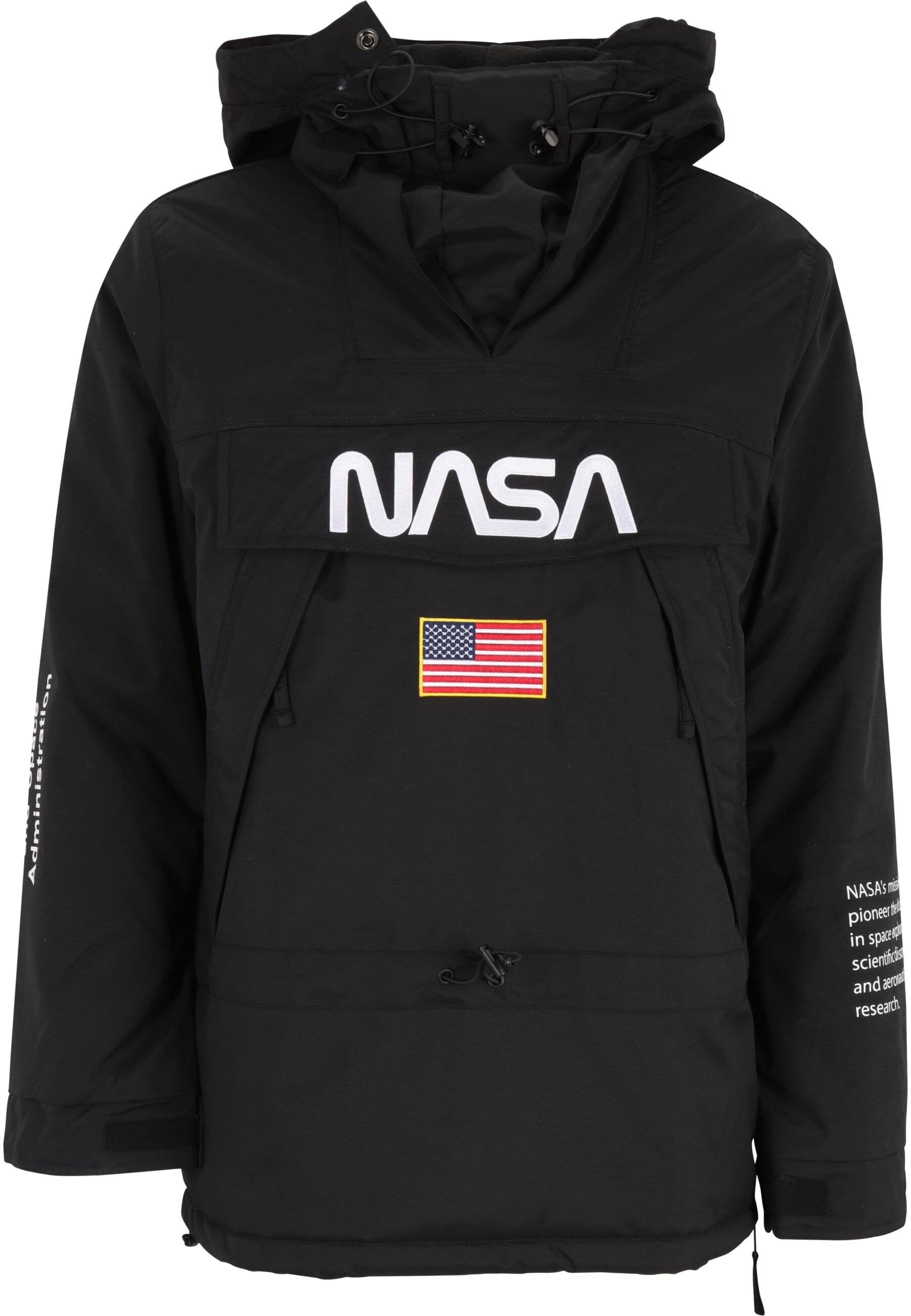 MisterTee Windbreaker "MisterTee Herren NASA Windbreaker", (1 St.), ohne Kapuze