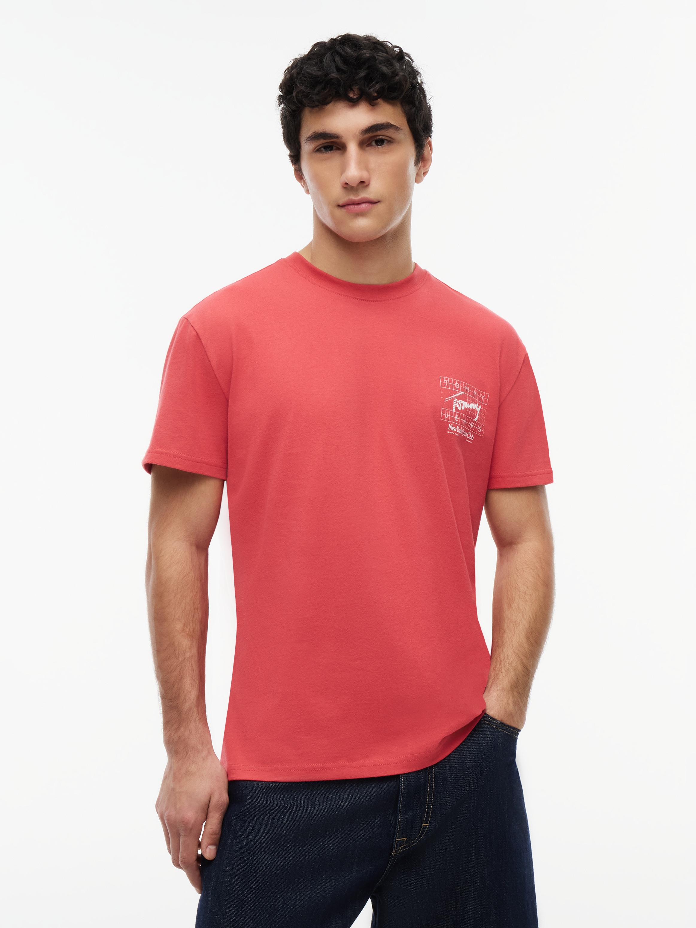 Tommy Jeans T-Shirt "TJM REGULAR SIGNATURE FLAG"