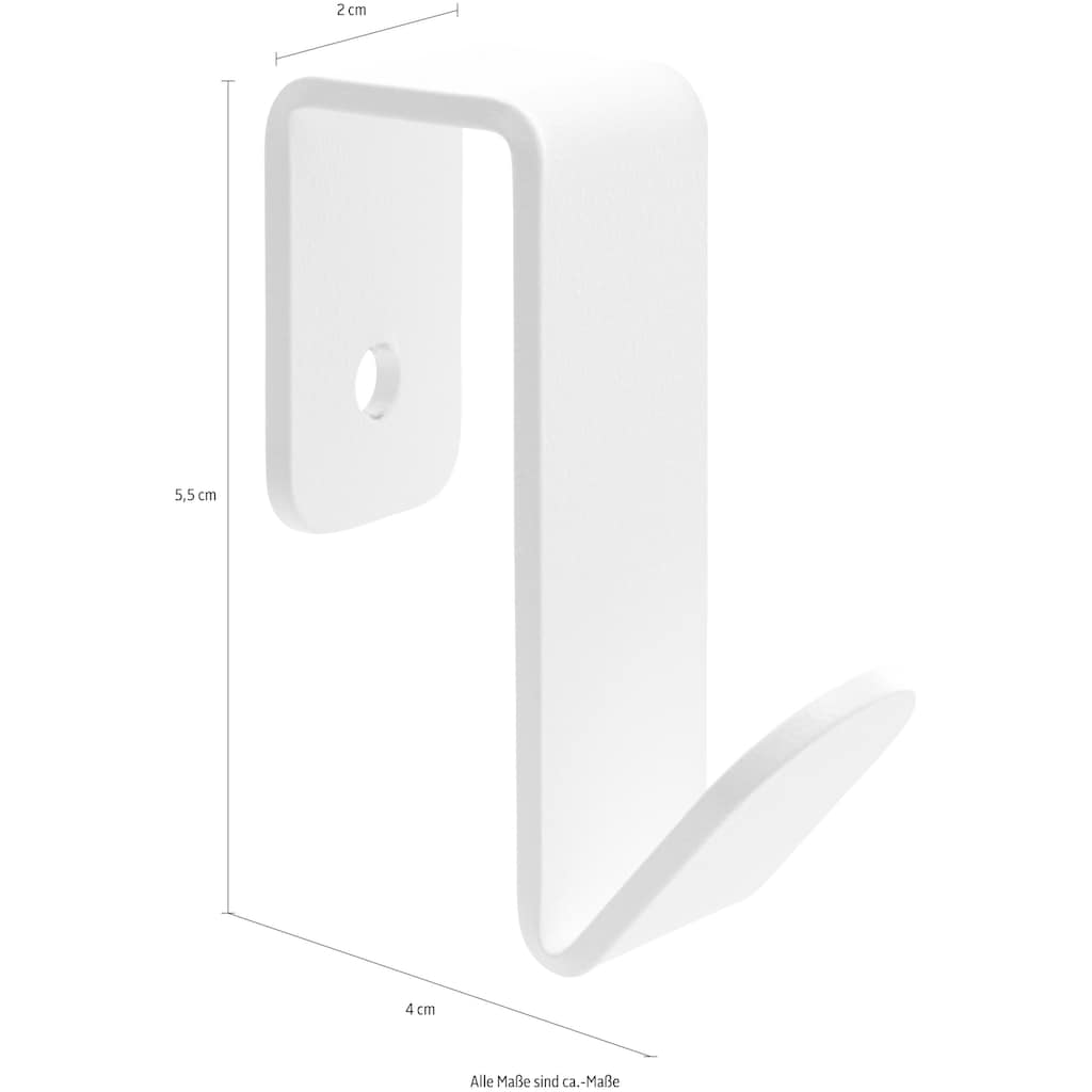 Müller SMALL LIVING Türhaken »FLAI Kleiderhaken«, geeignet für Kanten mit 18 mm Materialstärke