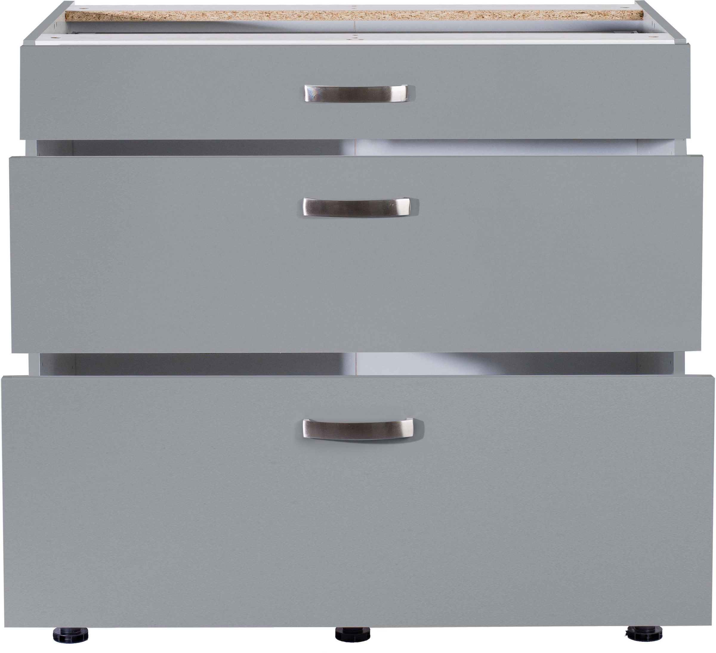 OPTIFIT Unterschrank »Cara«, Breite 90 cm, mit Vollauszügen und Soft-Close-Funktion